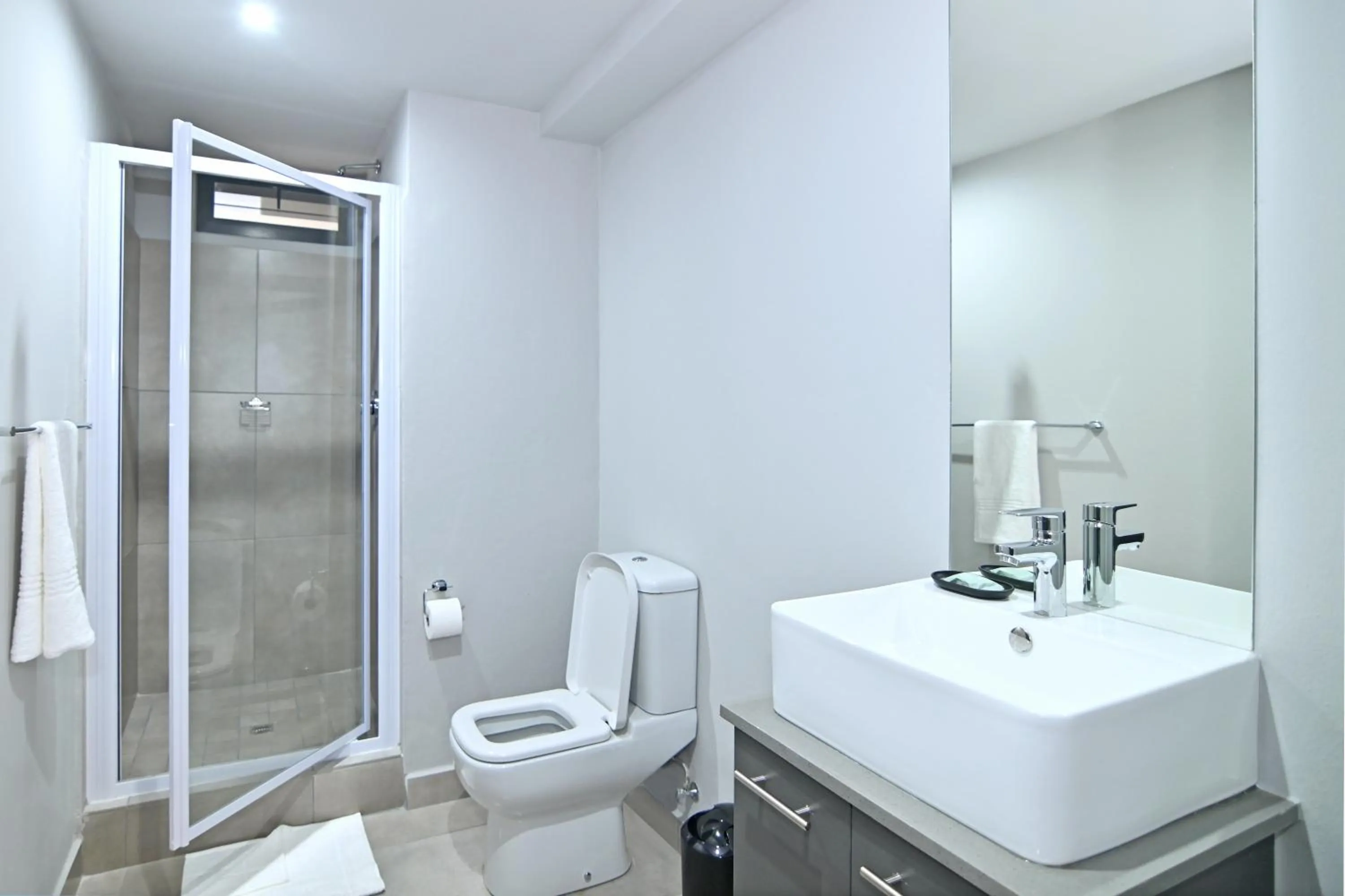 Toilet in Circa Aparthotel by Totalstay
