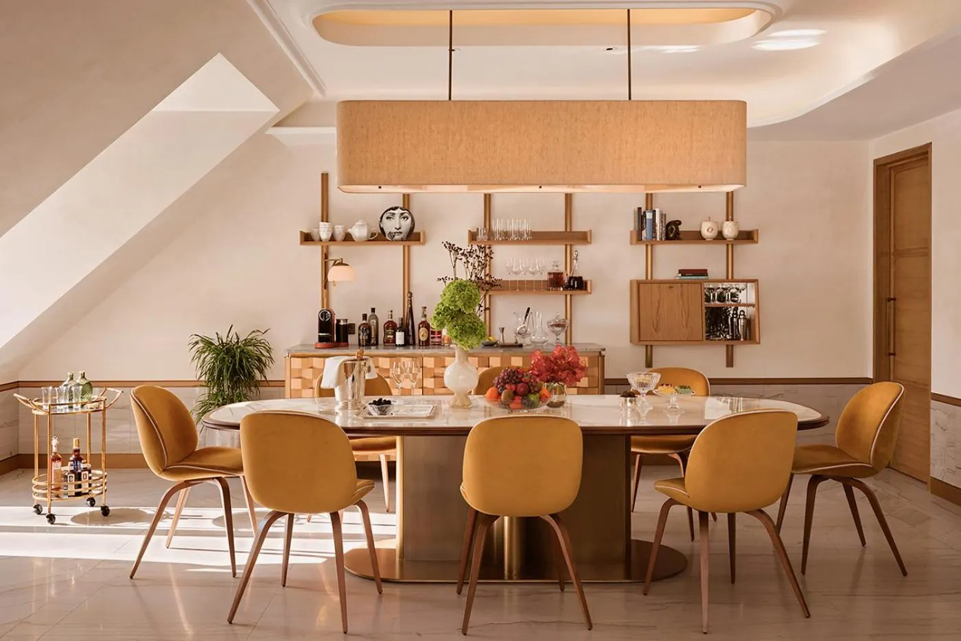 Living room in Rosewood Munich