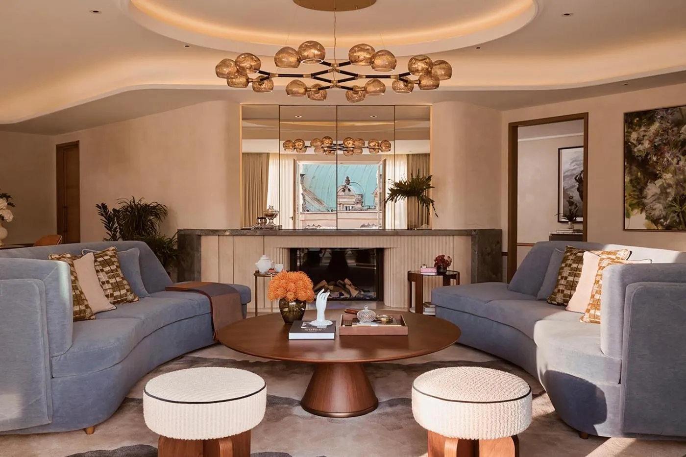 Living room in Rosewood Munich