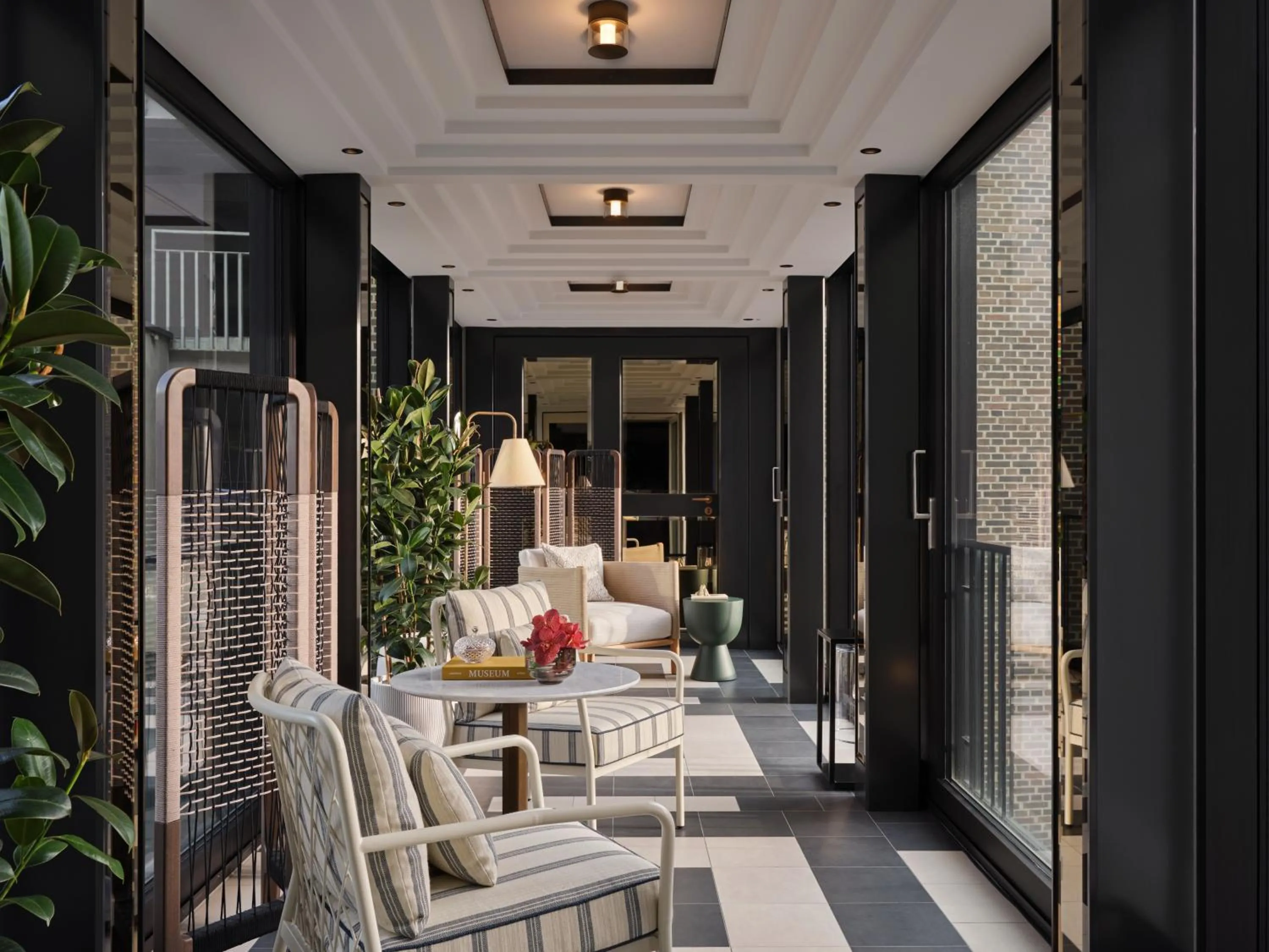 Living room in Rosewood Munich