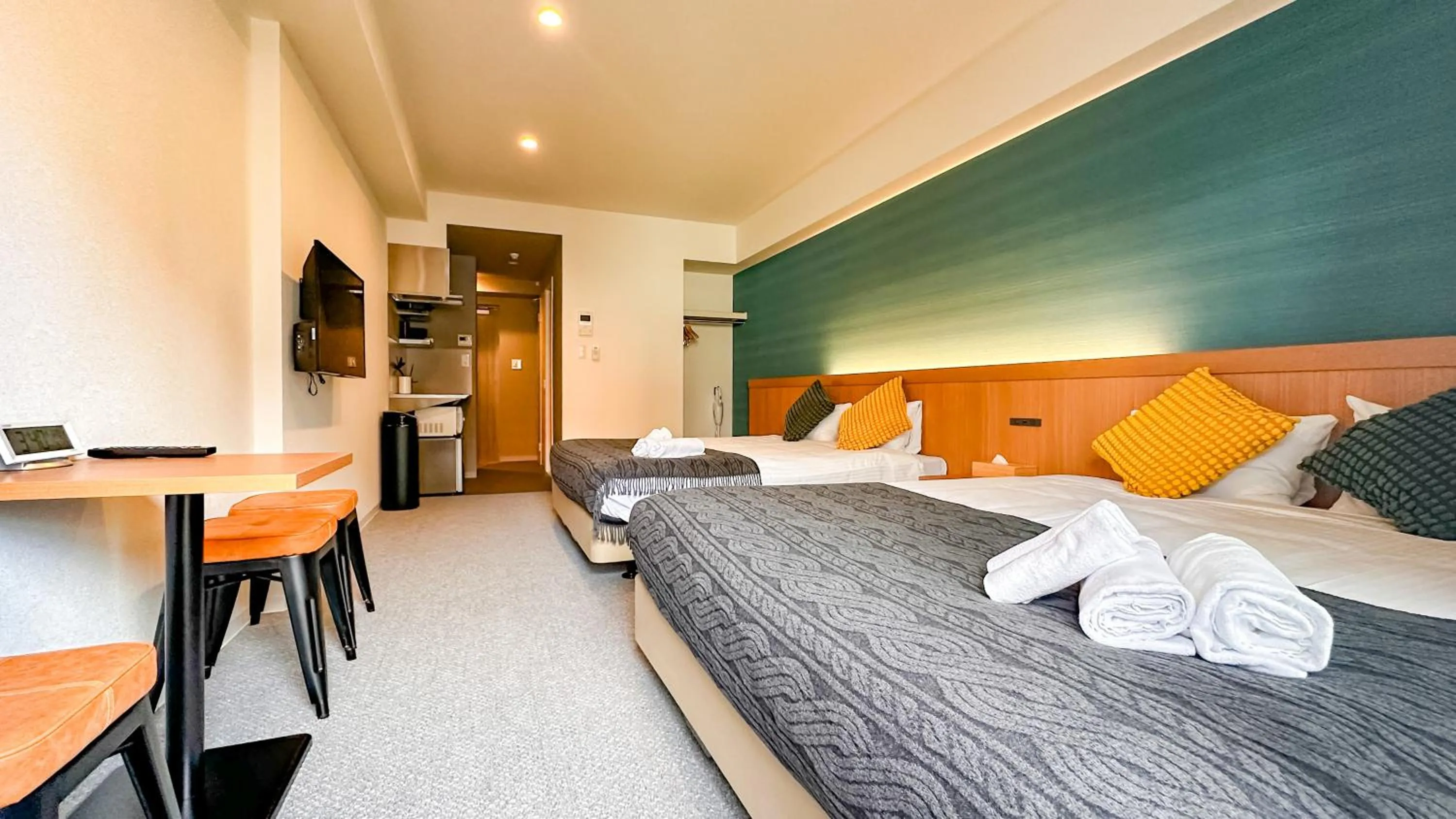 Communal lounge/ TV room, Bed in Apartment Hotel 11 Namba Minami Shinimamiya