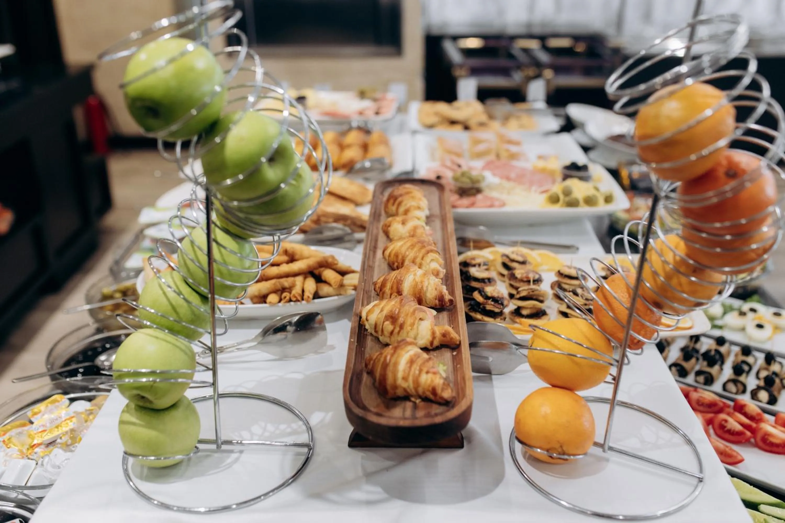 Buffet breakfast, Food in The Diamond Hotel Baku