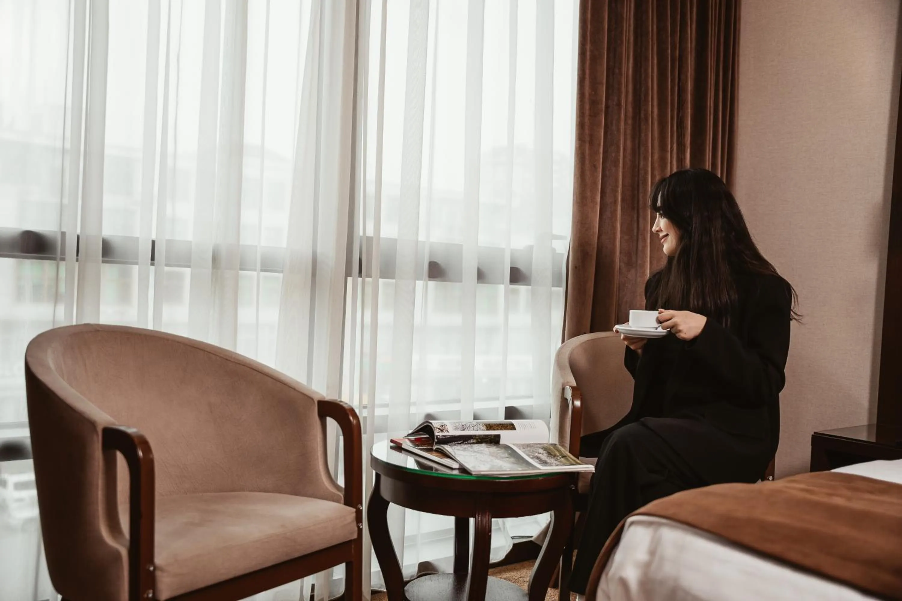 People in The Diamond Hotel Baku