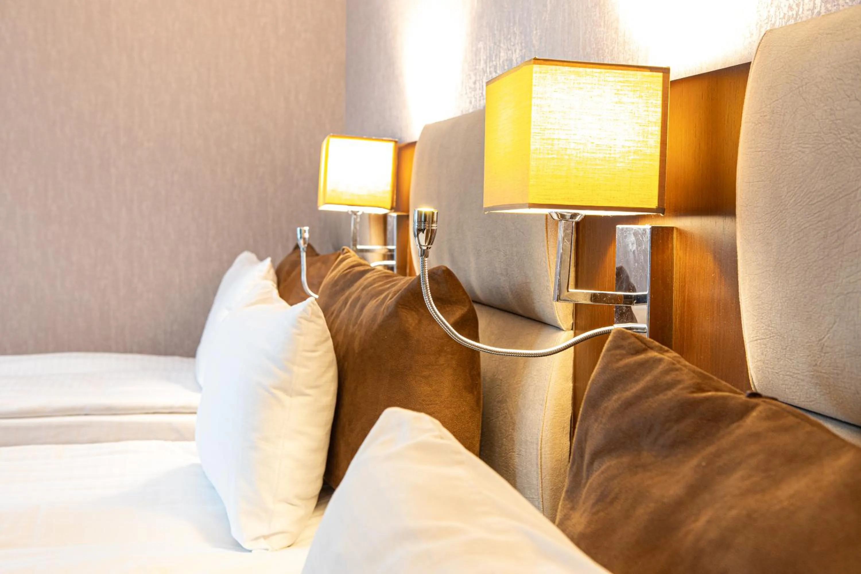 Bed, Seating Area in The Diamond Hotel Baku