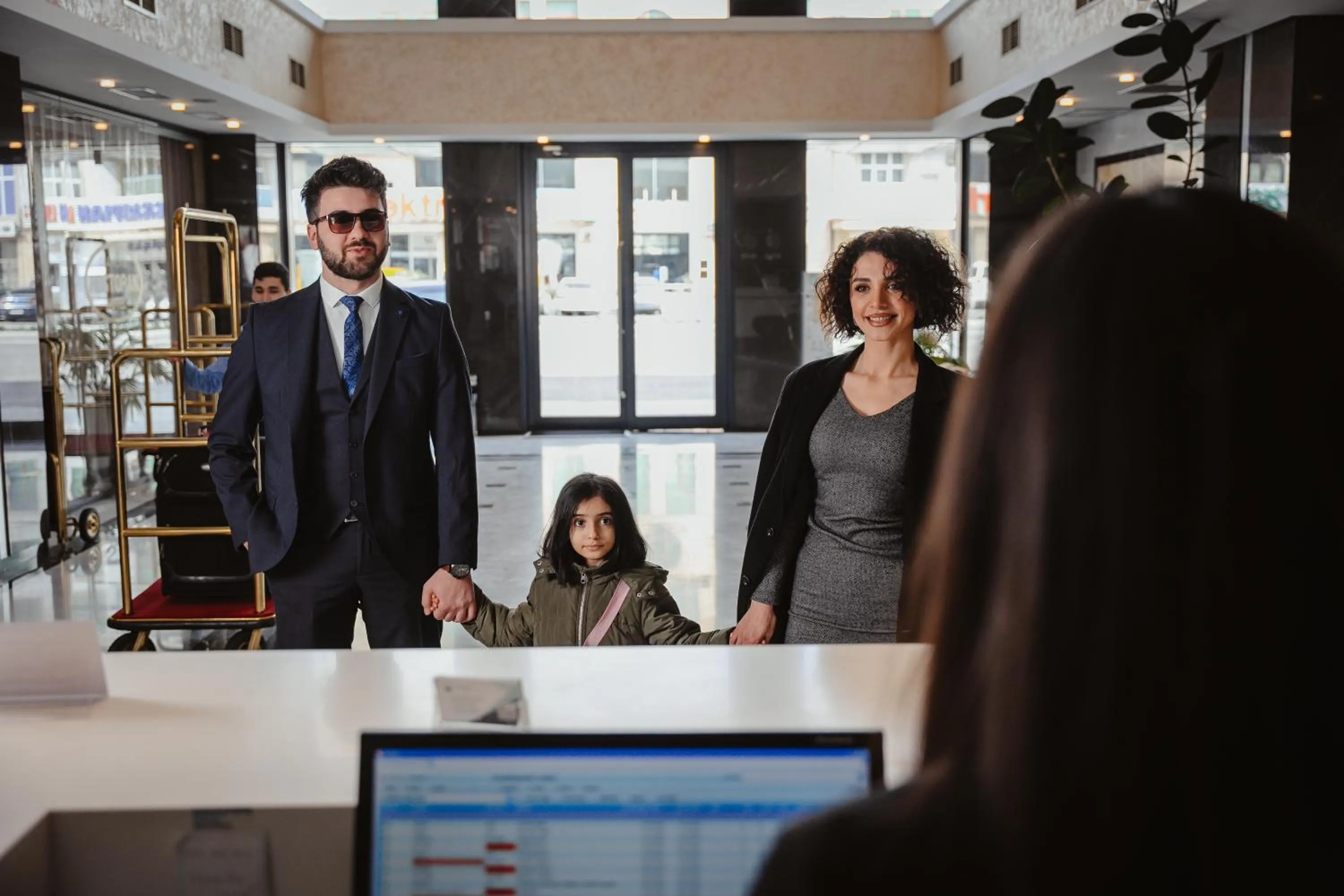 Lobby or reception in The Diamond Hotel Baku