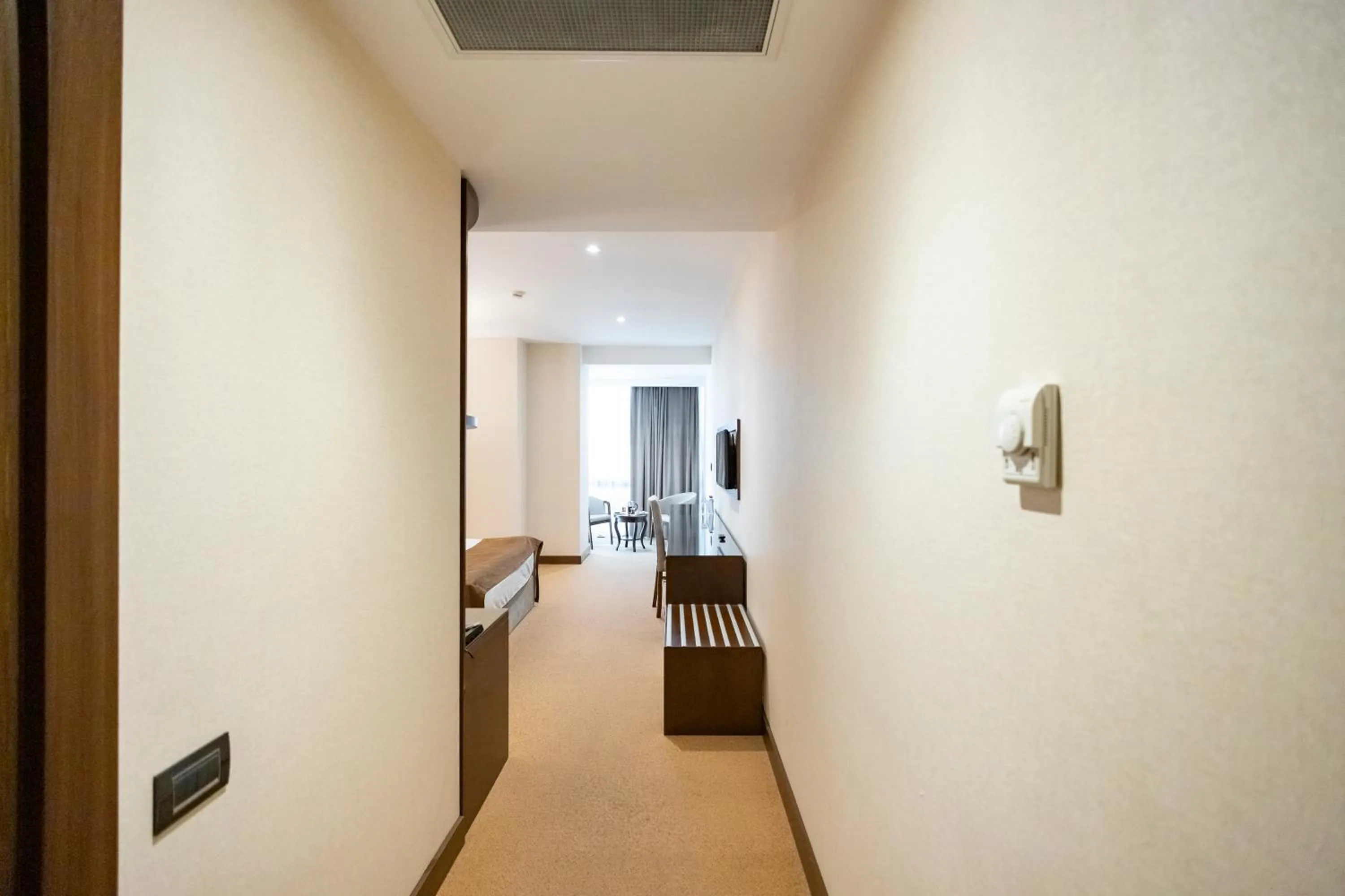 Bed in The Diamond Hotel Baku