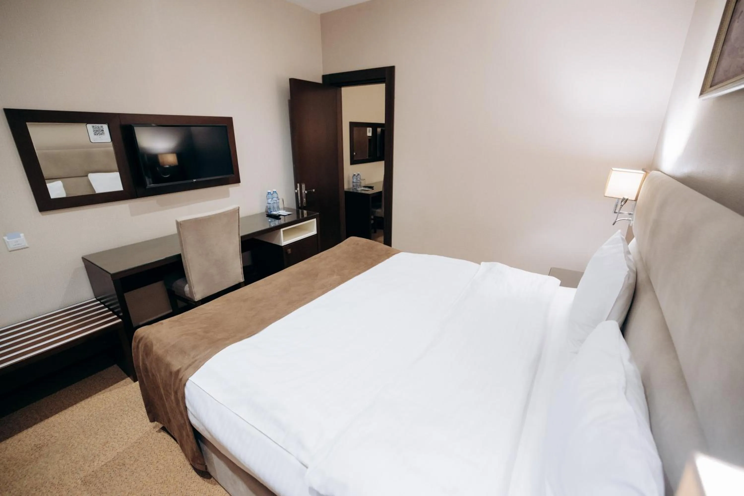 Bed in The Diamond Hotel Baku