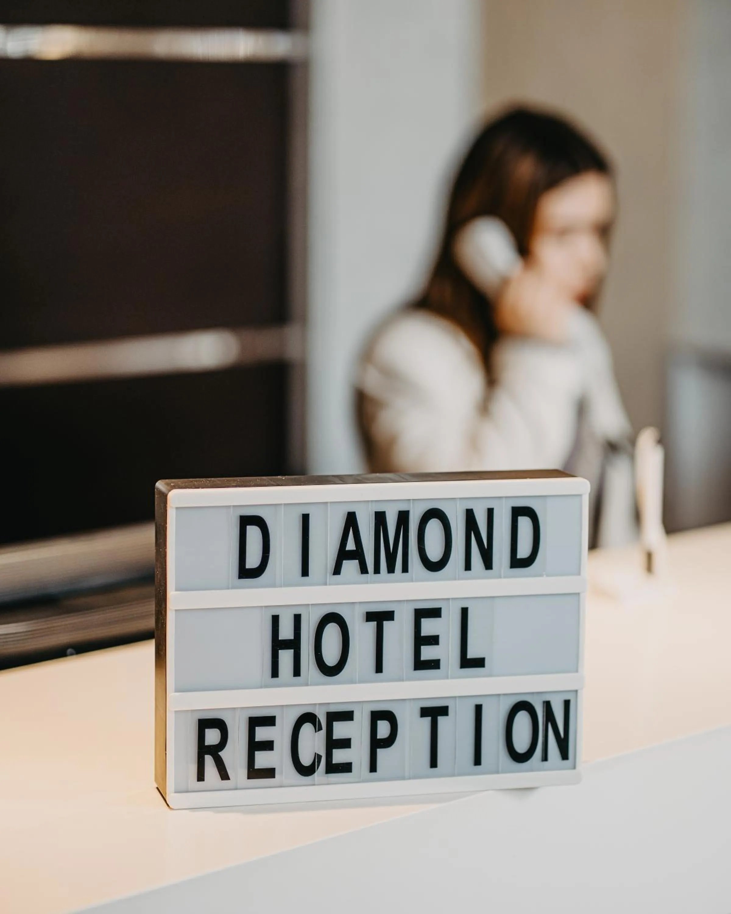 Lobby or reception in The Diamond Hotel Baku