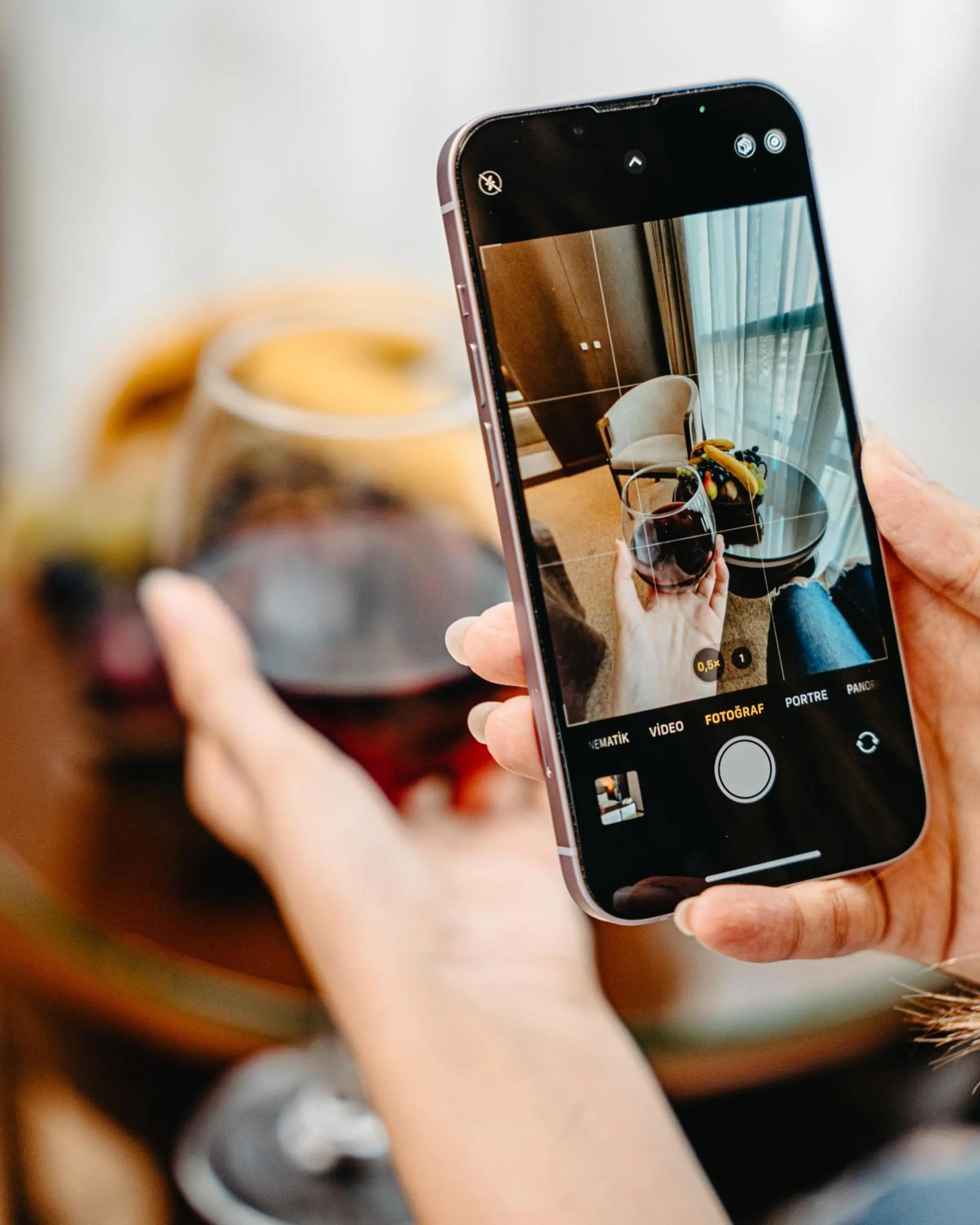 Seating area in The Diamond Hotel Baku