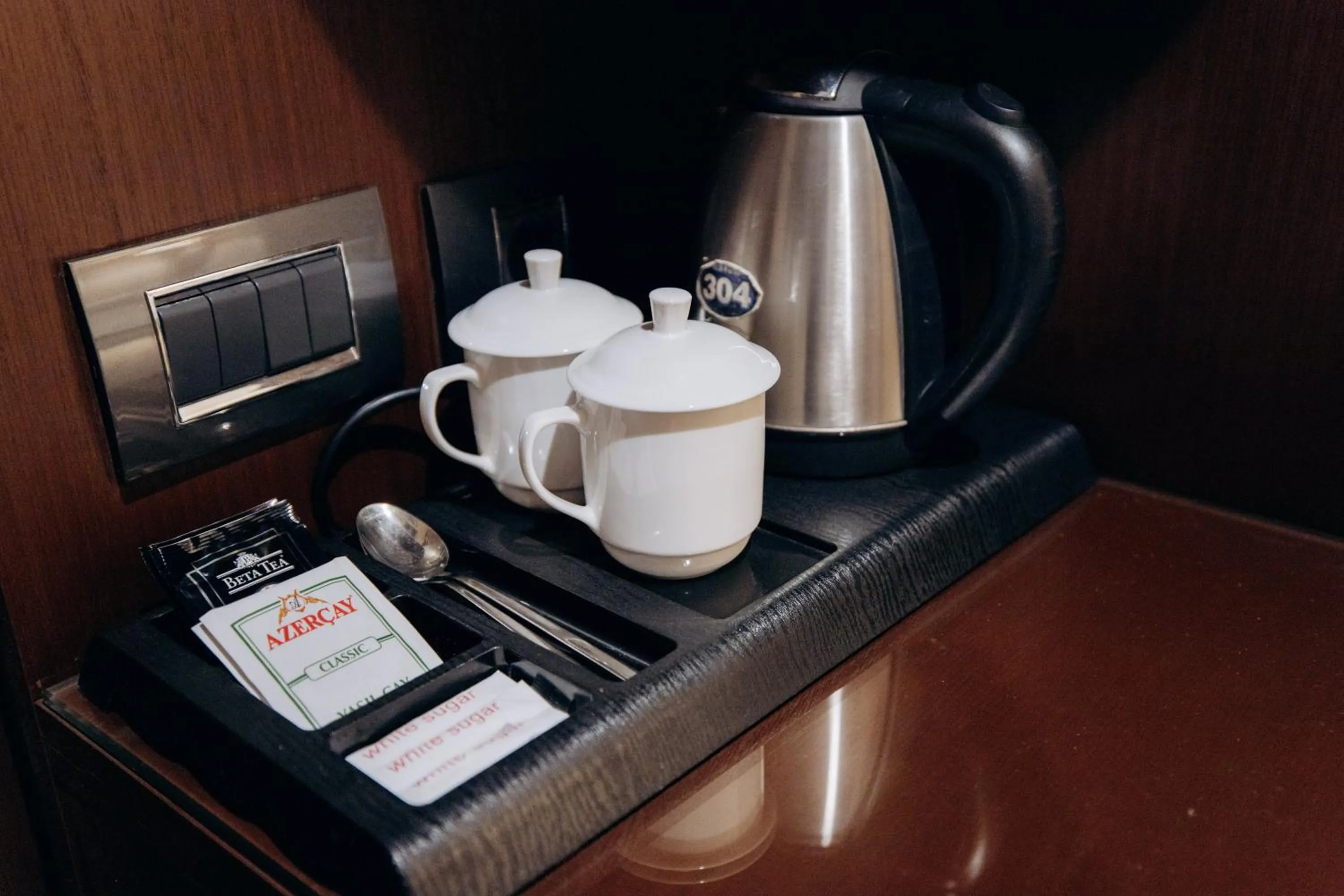 Coffee/tea facilities in The Diamond Hotel Baku