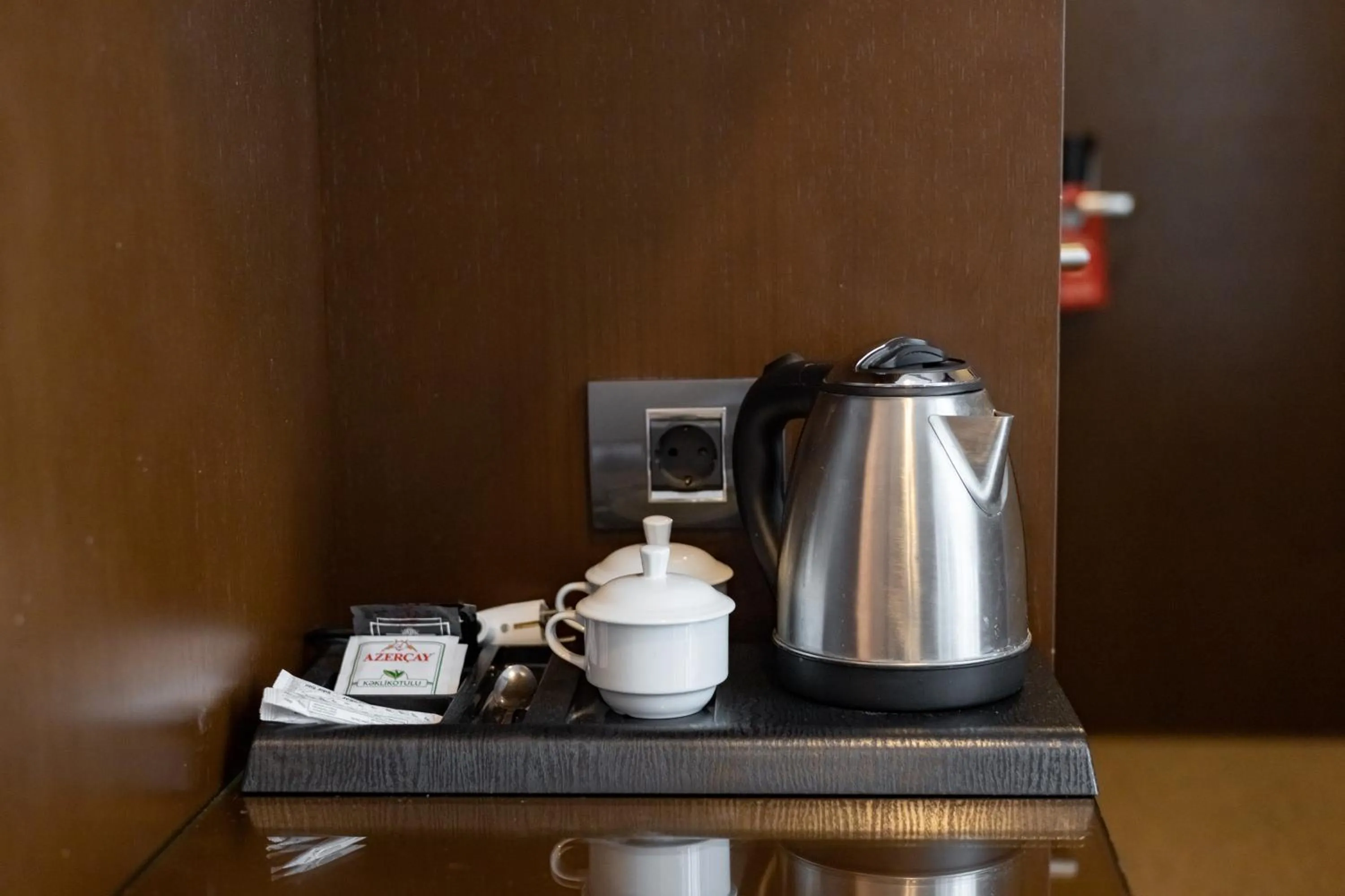 Coffee/tea facilities in The Diamond Hotel Baku