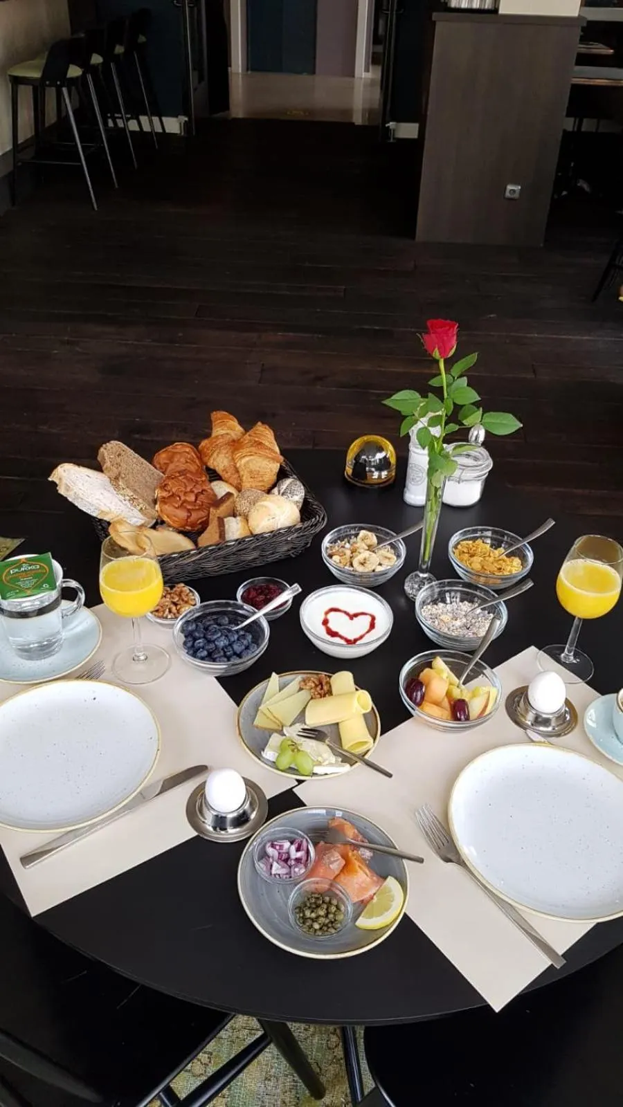 Breakfast in Hotel Lion D'Or