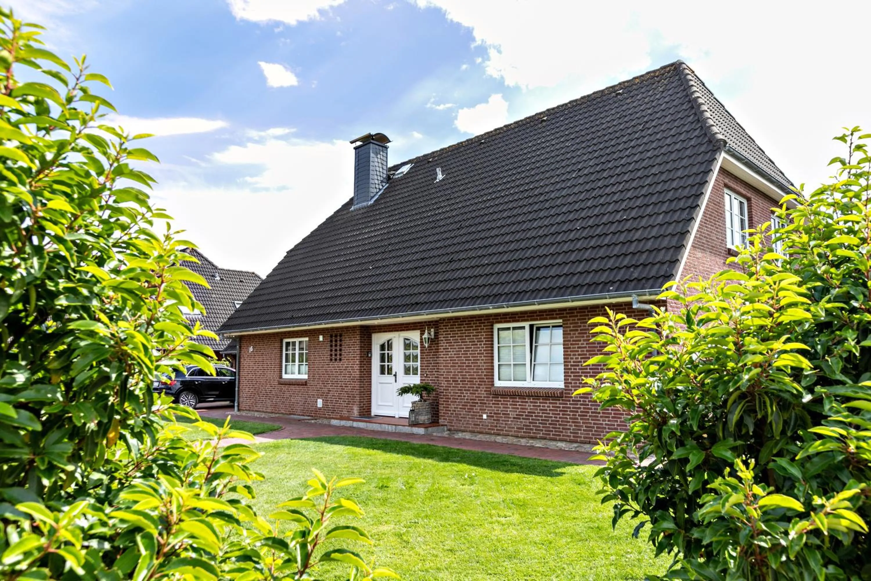 Property building in Ferienwohnung Meeressand