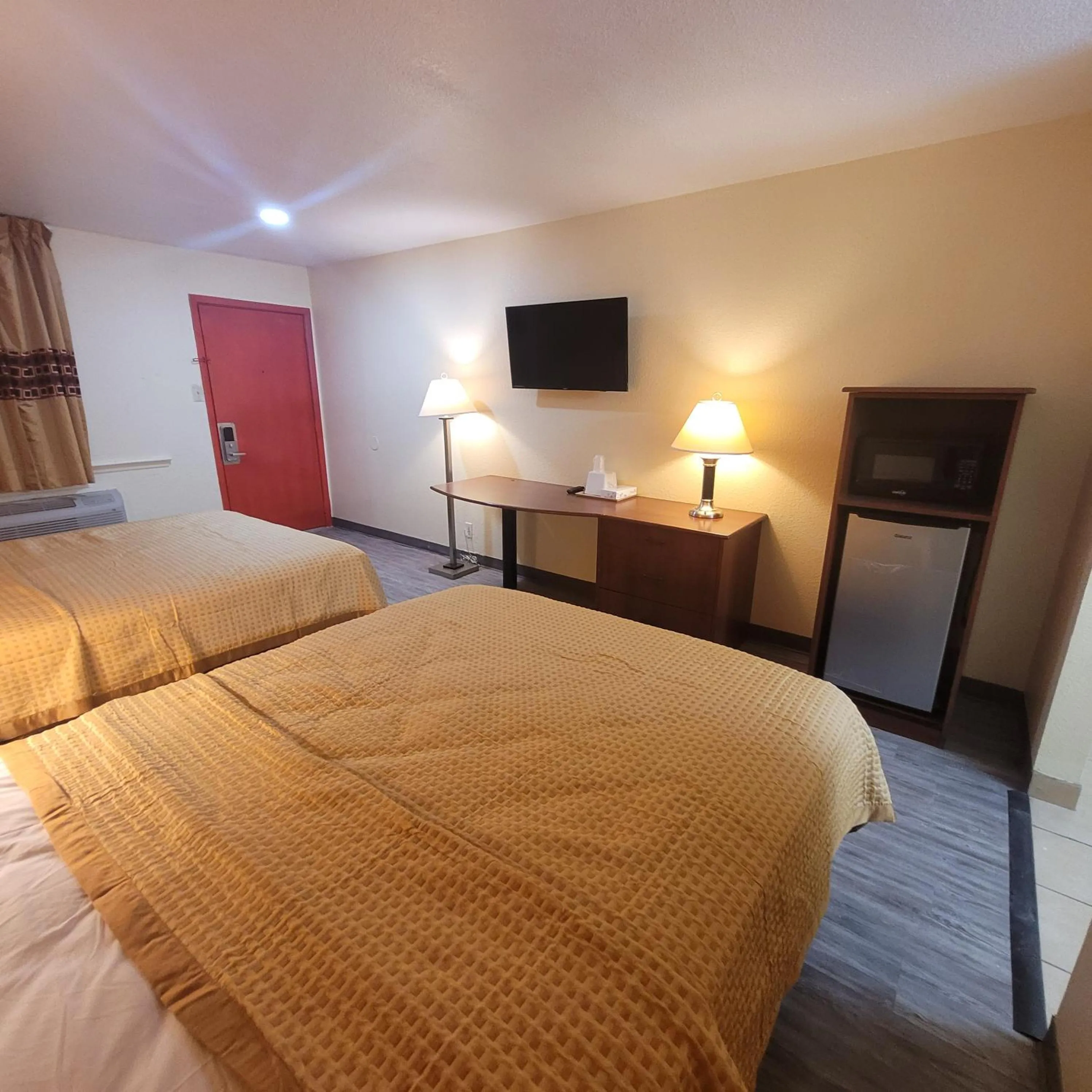 Bed in La Vista Motel