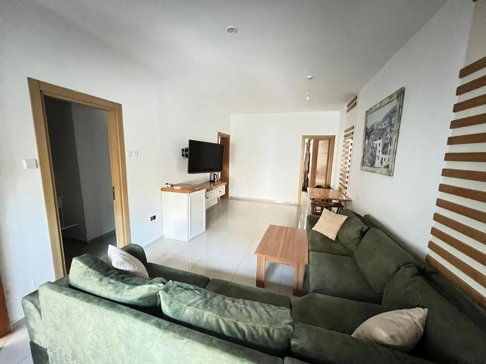 Communal lounge/ TV room in NAGAS Hotel & Restaurant at Historical Part of Nicosia