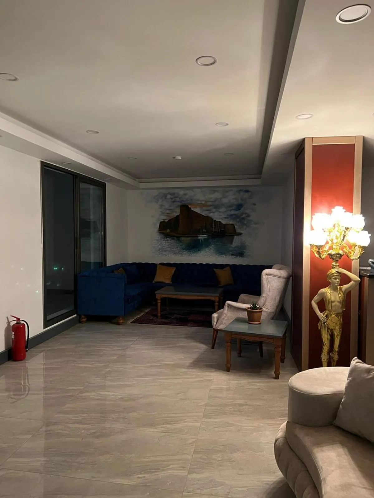 Seating area in NAGAS Hotel & Restaurant at Historical Part of Nicosia