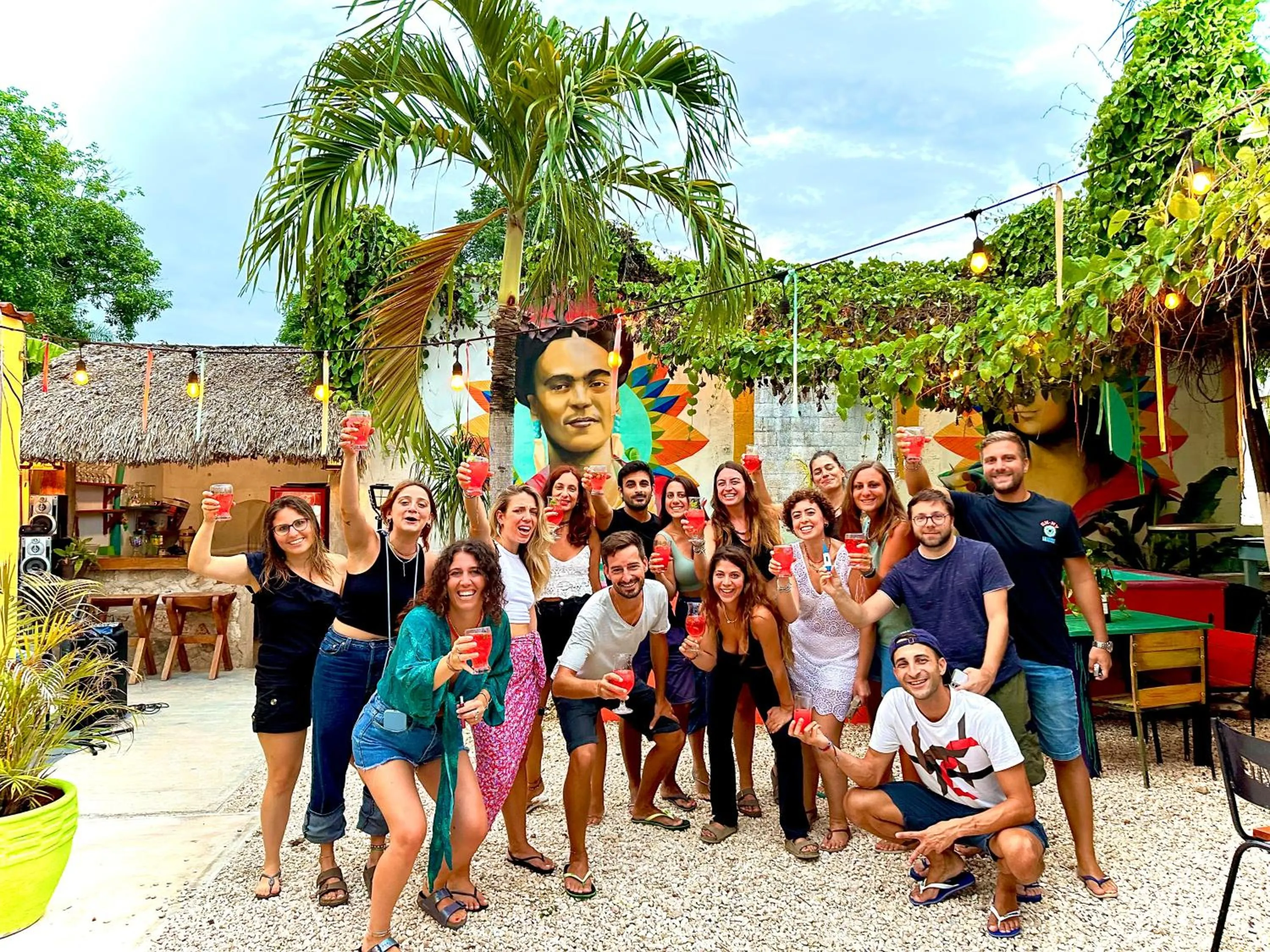 Natural landscape in Guacamayas Hostel and Social Laundry