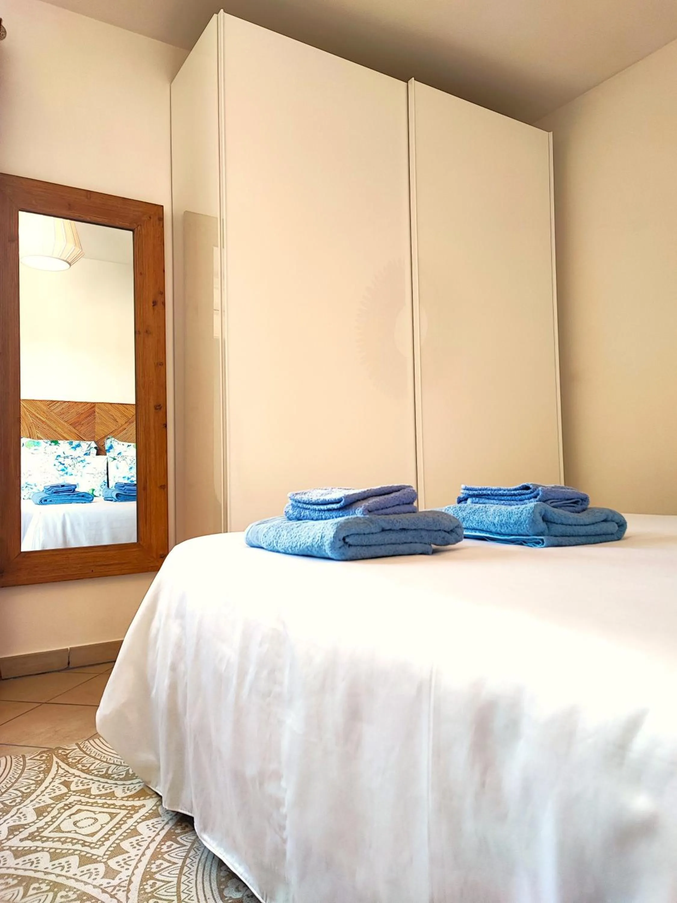 Bed in Il Melograno Apartment (Centro Storico Prato)
