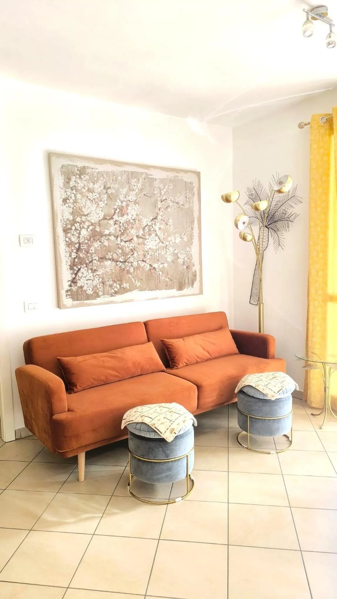 Bed in Il Melograno Apartment (Centro Storico Prato)