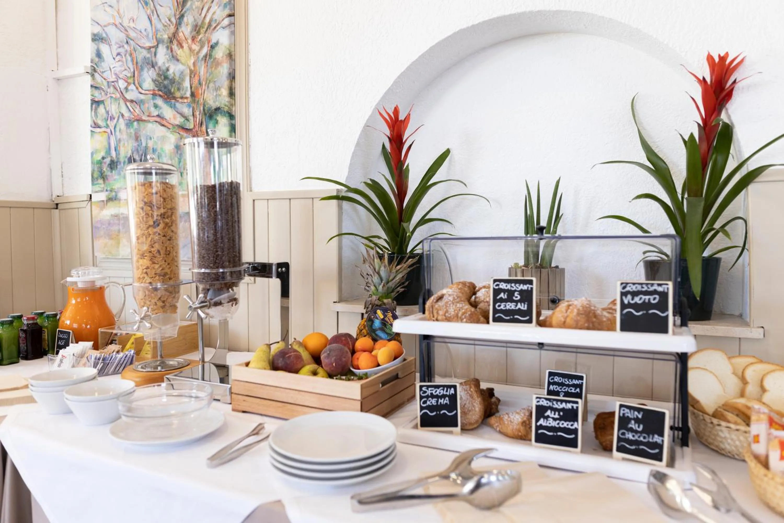 Breakfast in Hotel Quisisana