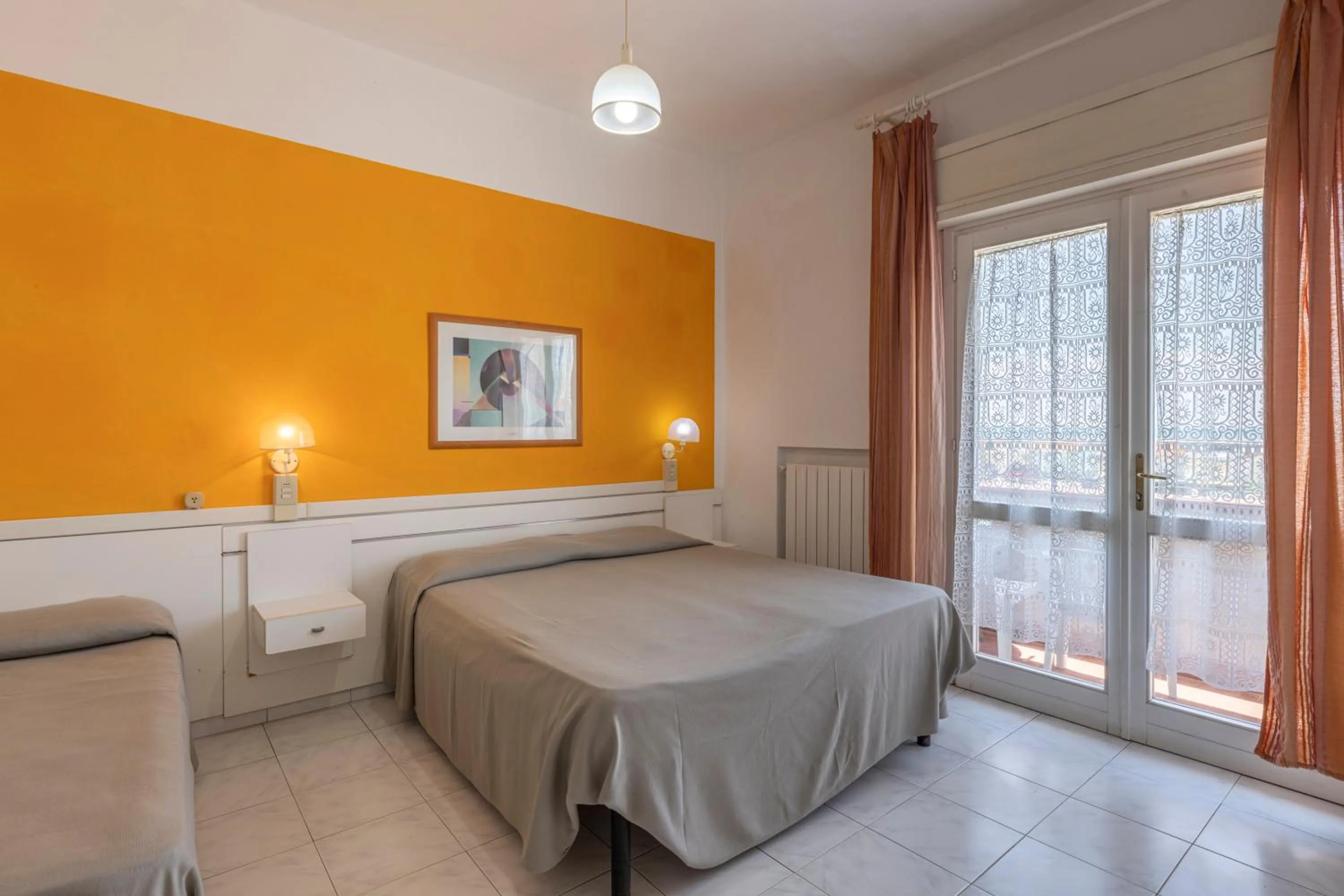 Bed in Hotel Quisisana