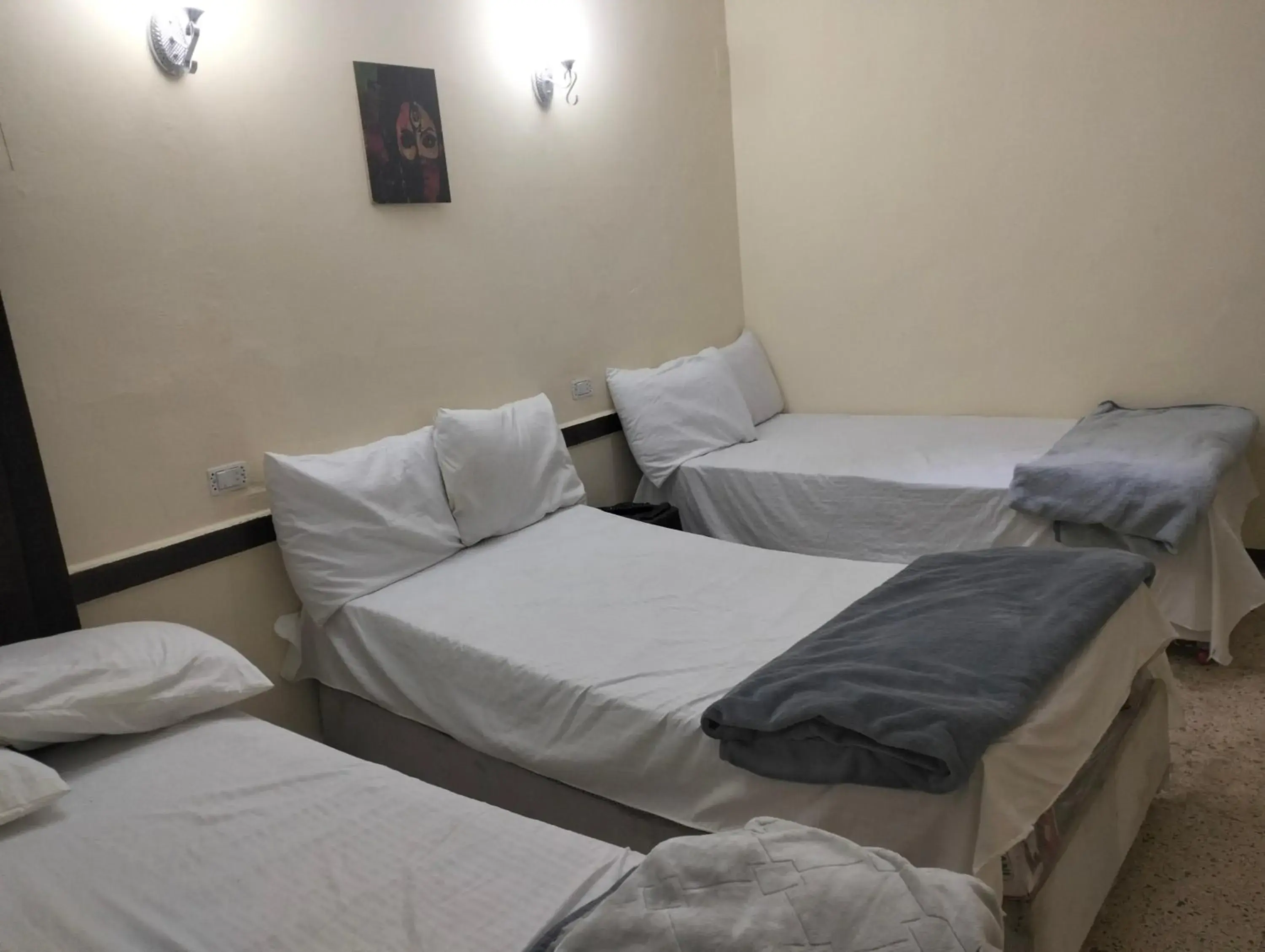 Triple Room with Private External Bathroom - single occupancy in cairo view hotel Triple Room with Private External Bathroom - single occupancy in cairo view hotel