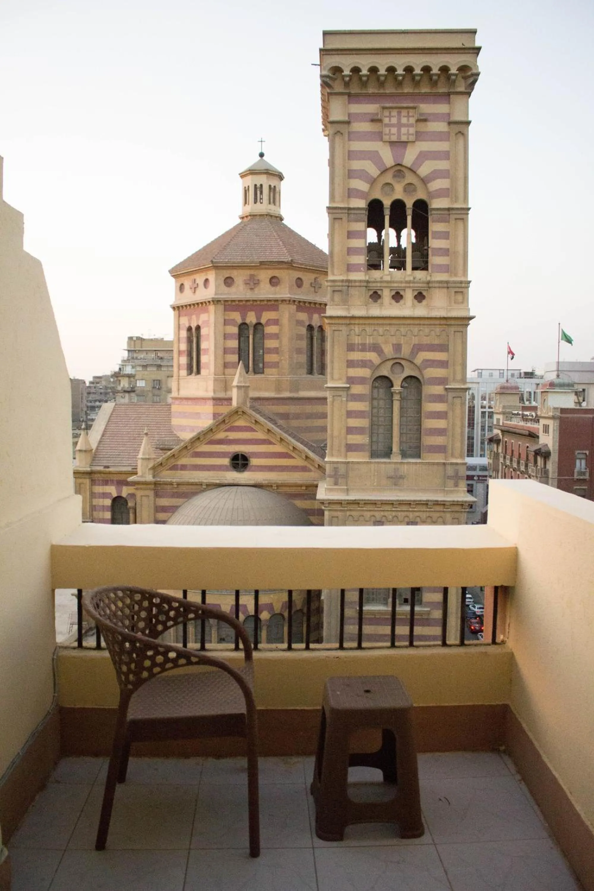 Balcony/Terrace in cairo view hotel