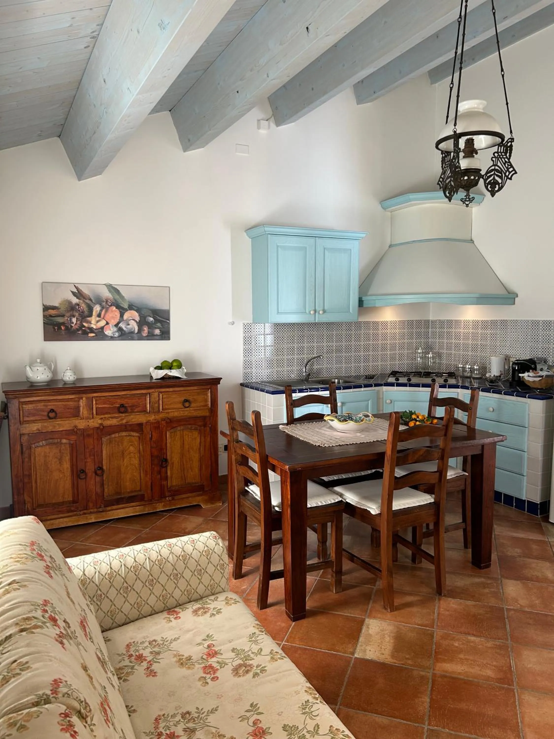 Kitchen or kitchenette in Torre Archirafi Resort