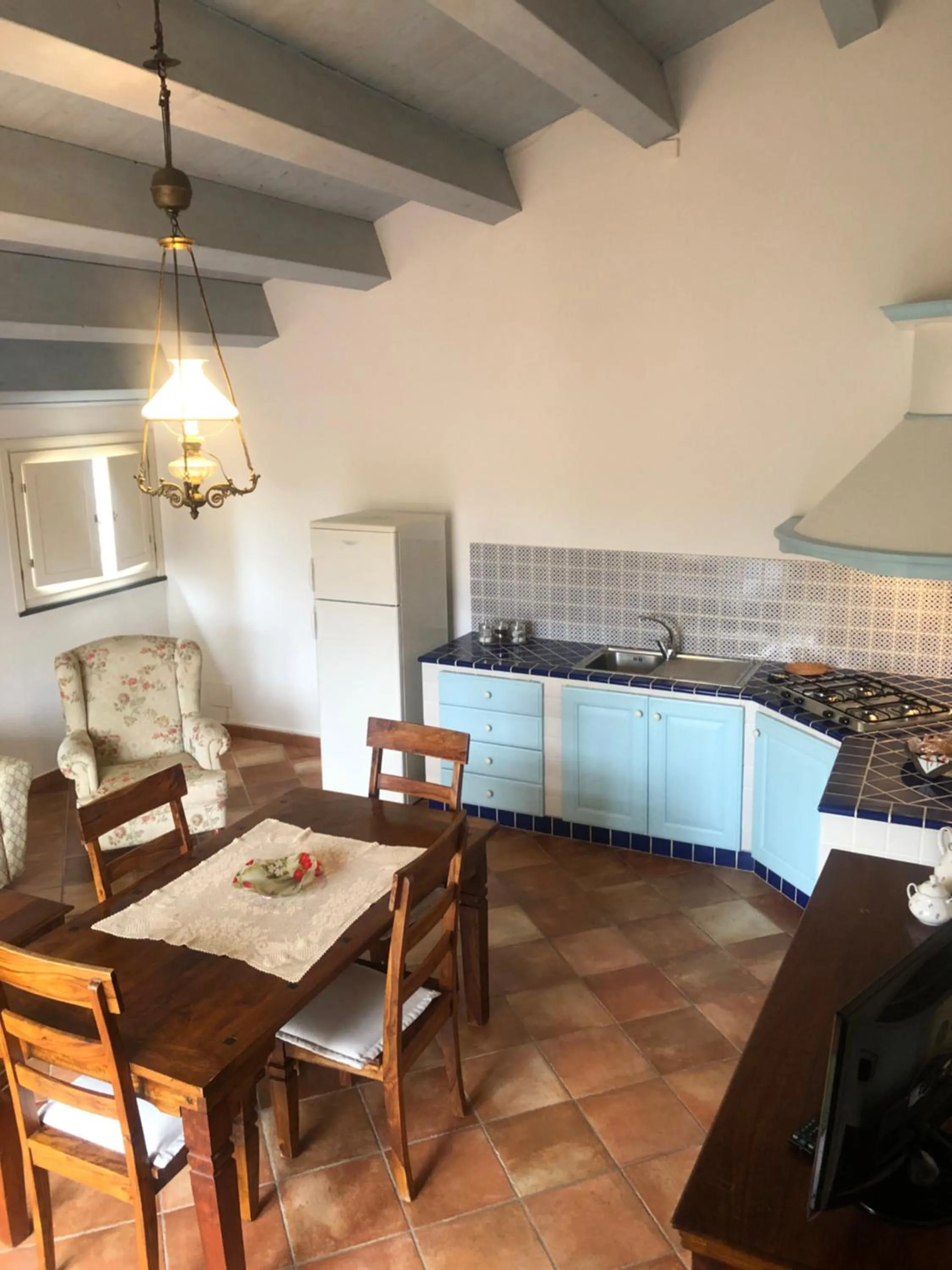 Kitchen or kitchenette in Torre Archirafi Resort