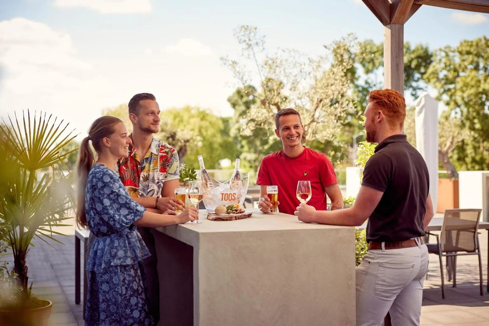 Balcony/Terrace in Van der Valk Hotel Tiel