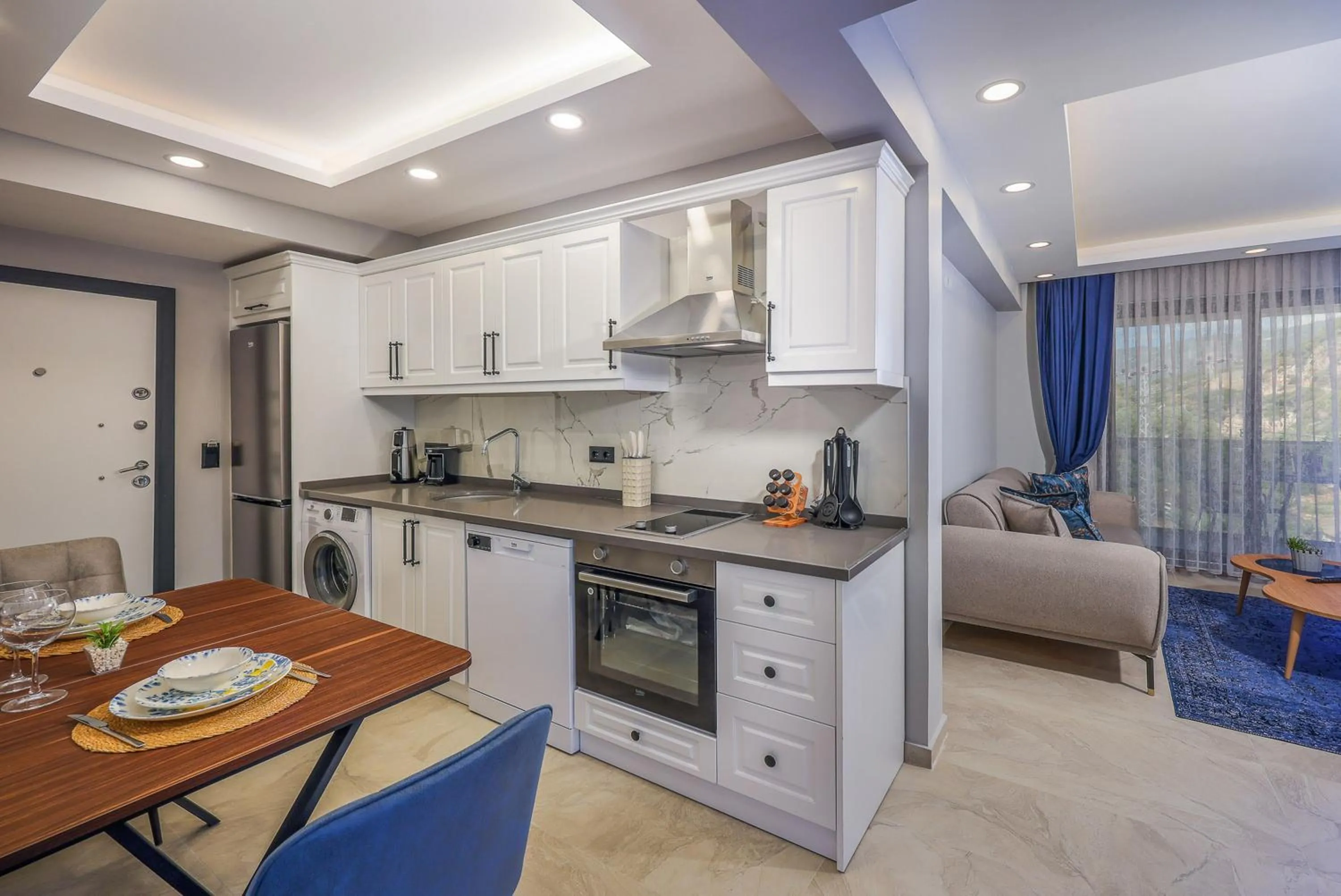 kitchen in Harnup Apart