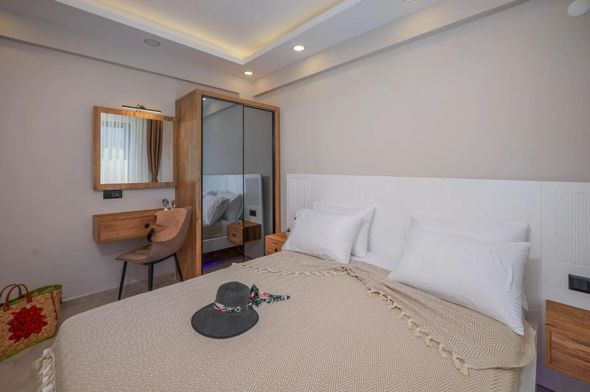 Bedroom, Bed in Harnup Apart