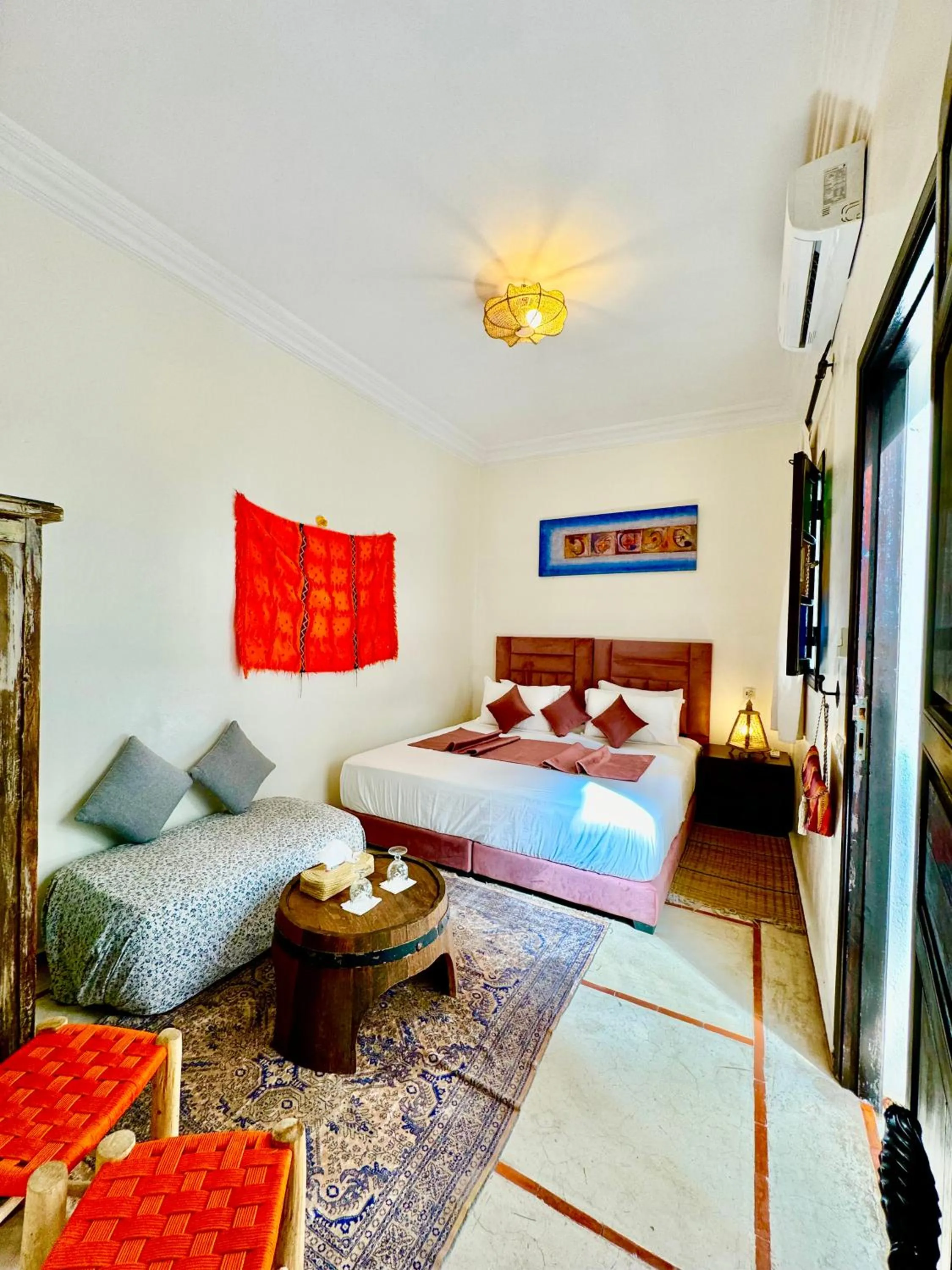 Bedroom, Bed in Riad Iklil