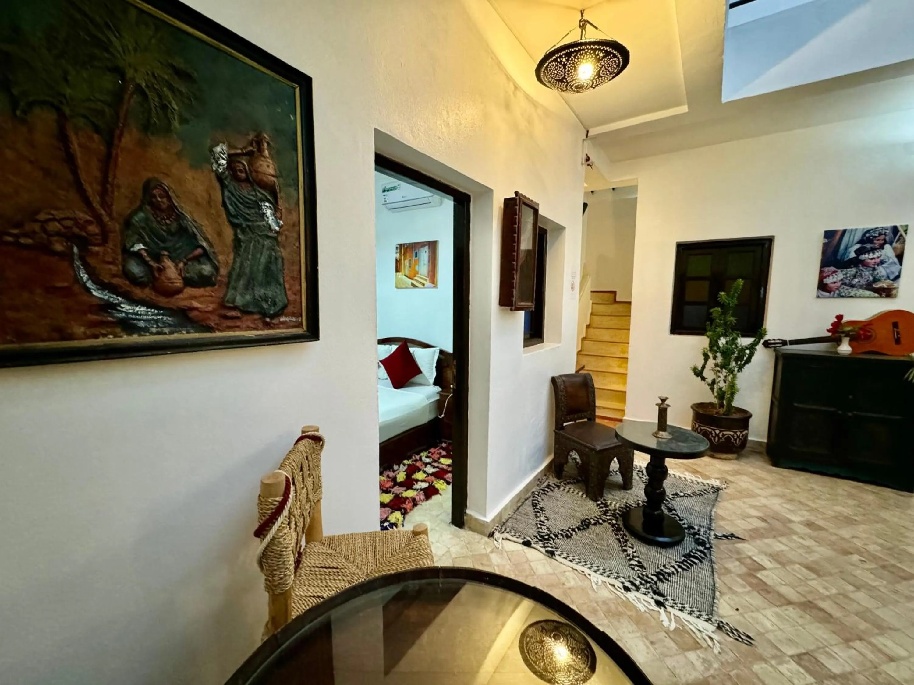 Decorative detail in Riad Iklil