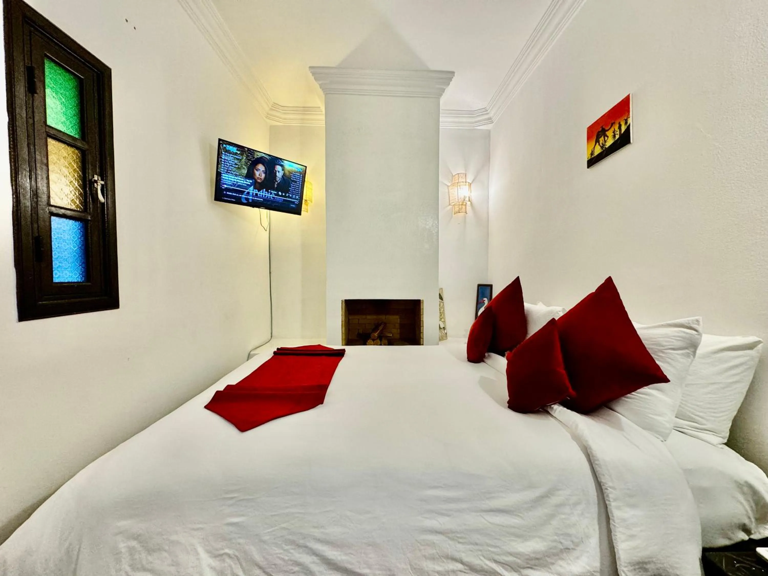 TV and multimedia, Bed in Riad Iklil
