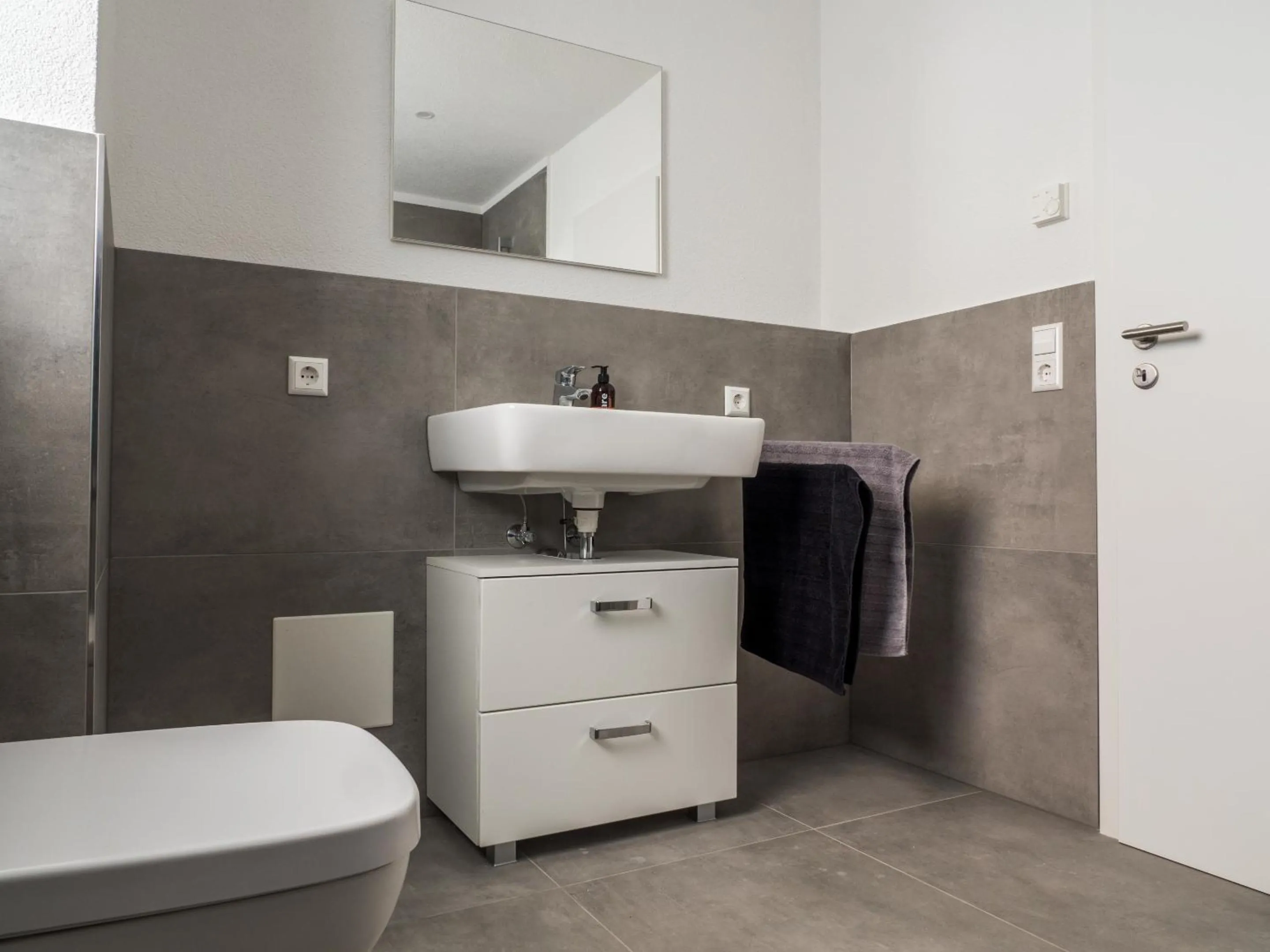 Bathroom in Wohnung Forst