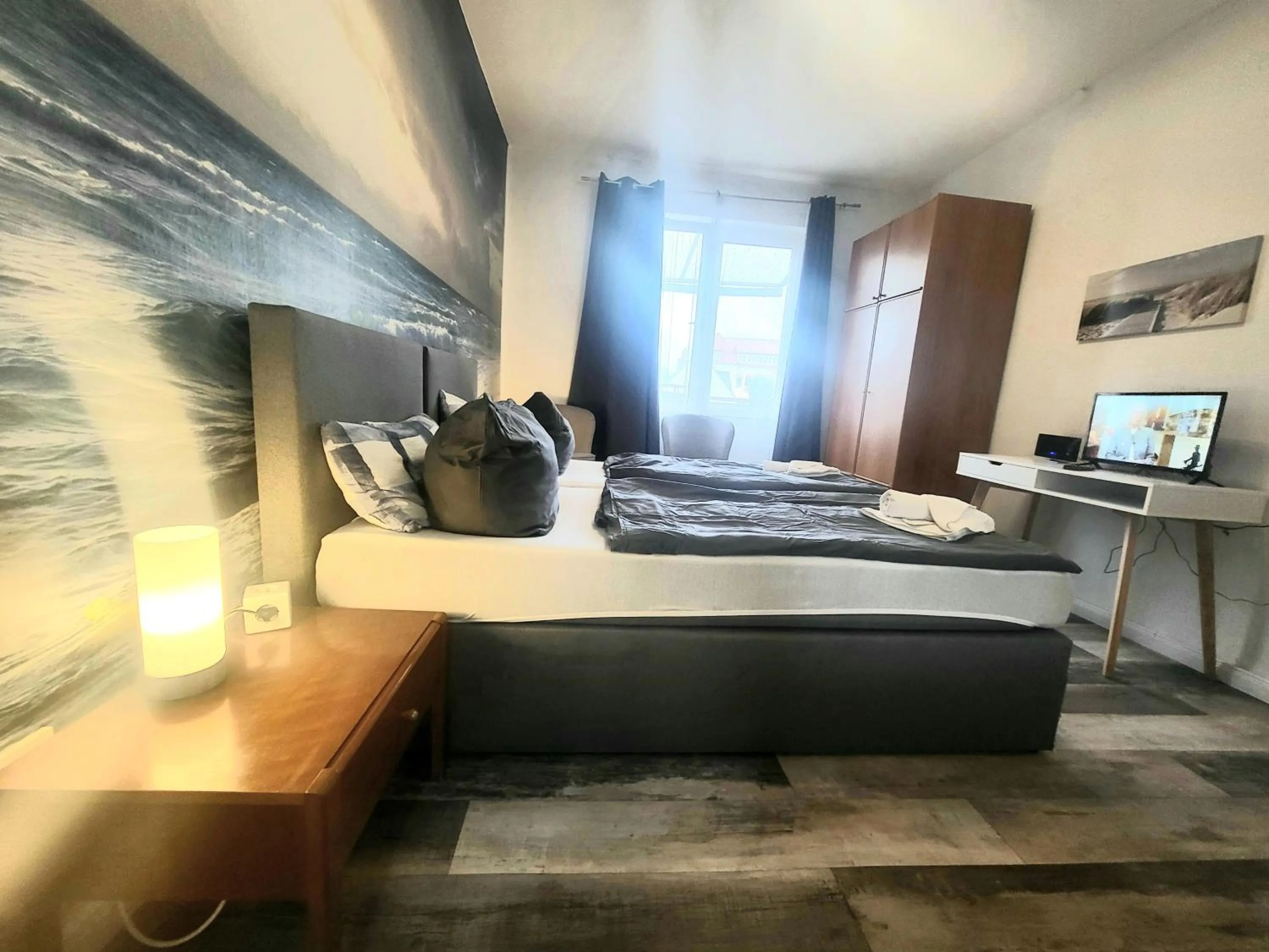 Bed in City Center Hotel Garni Cuxhaven