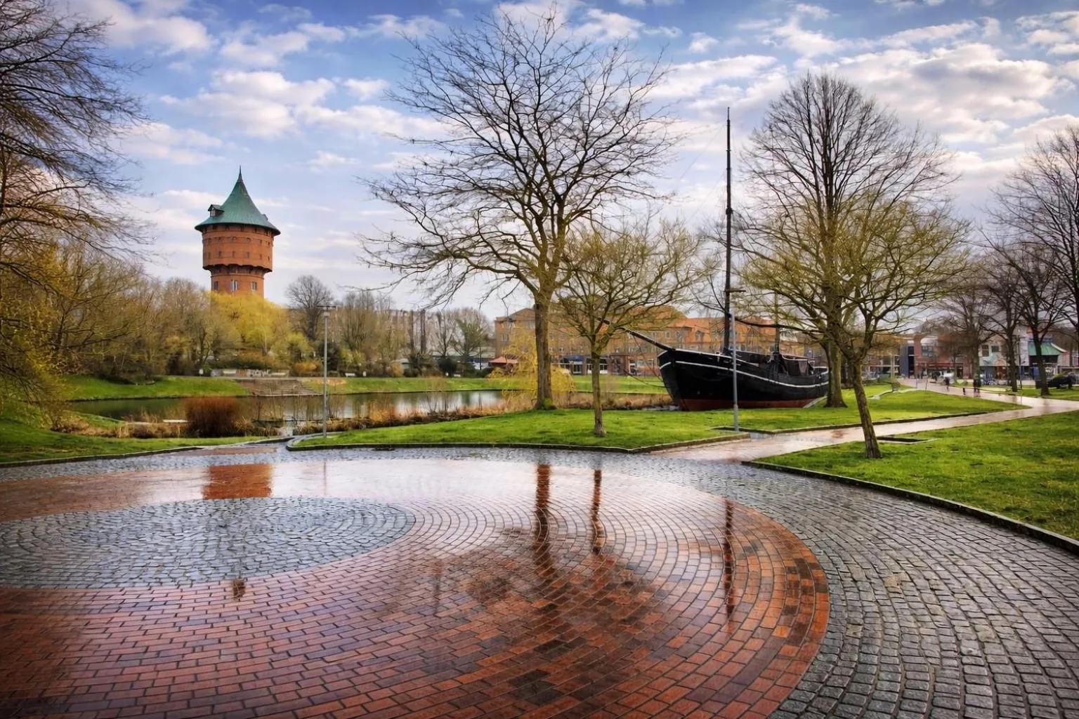 Area and facilities in City Center Hotel Garni Cuxhaven