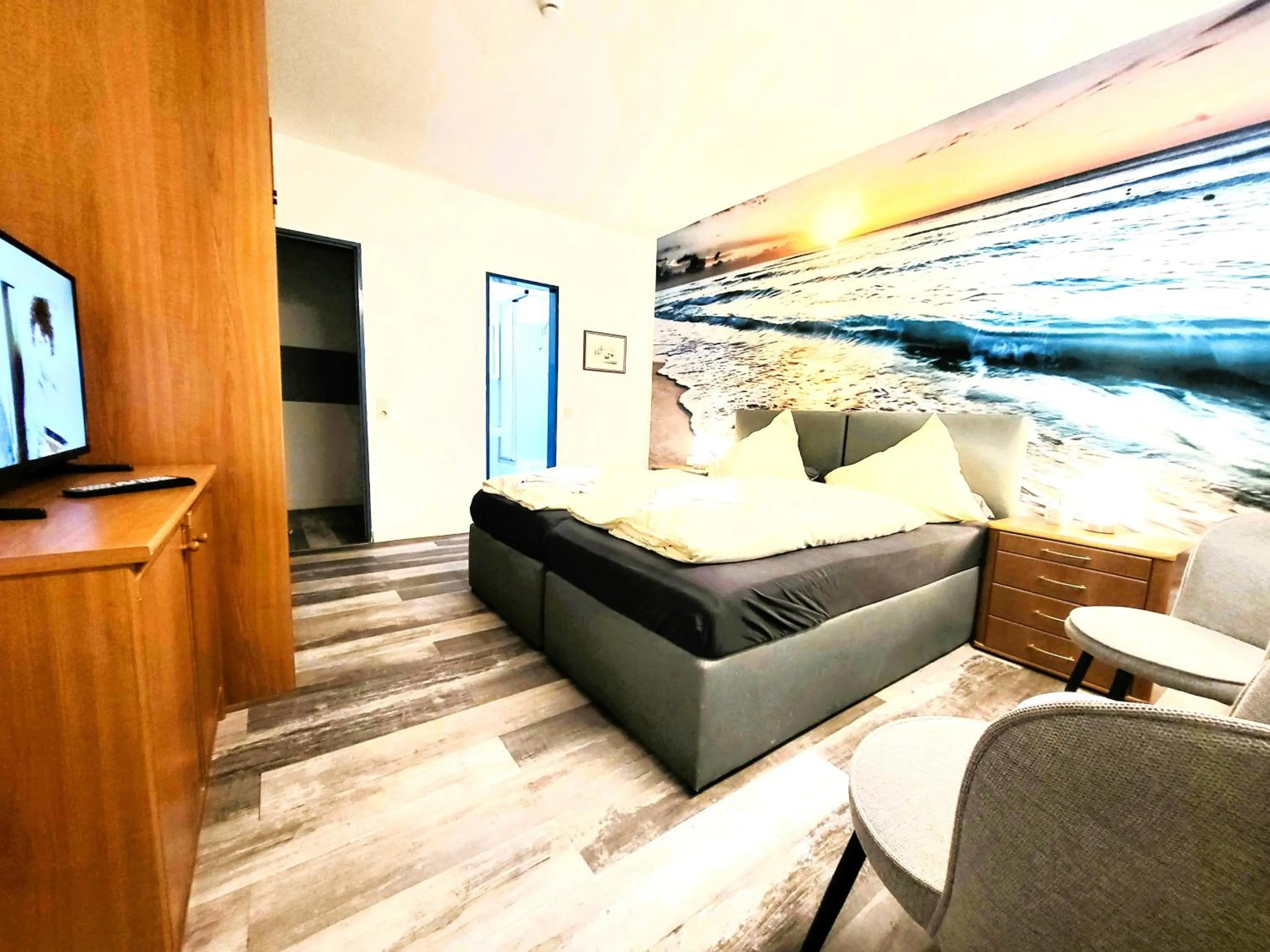 Property building in City Center Hotel Garni Cuxhaven