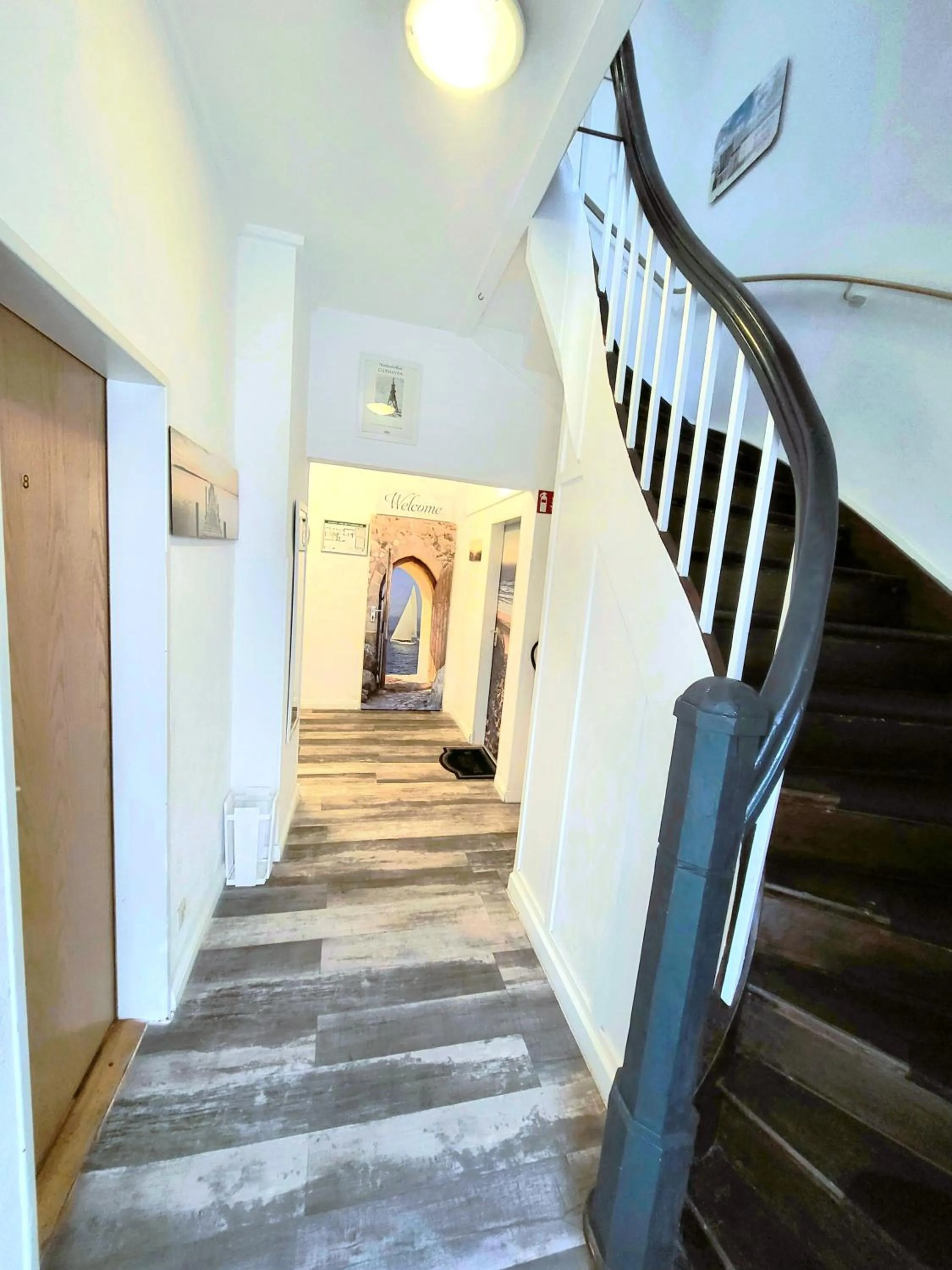 Property building in City Center Hotel Garni Cuxhaven