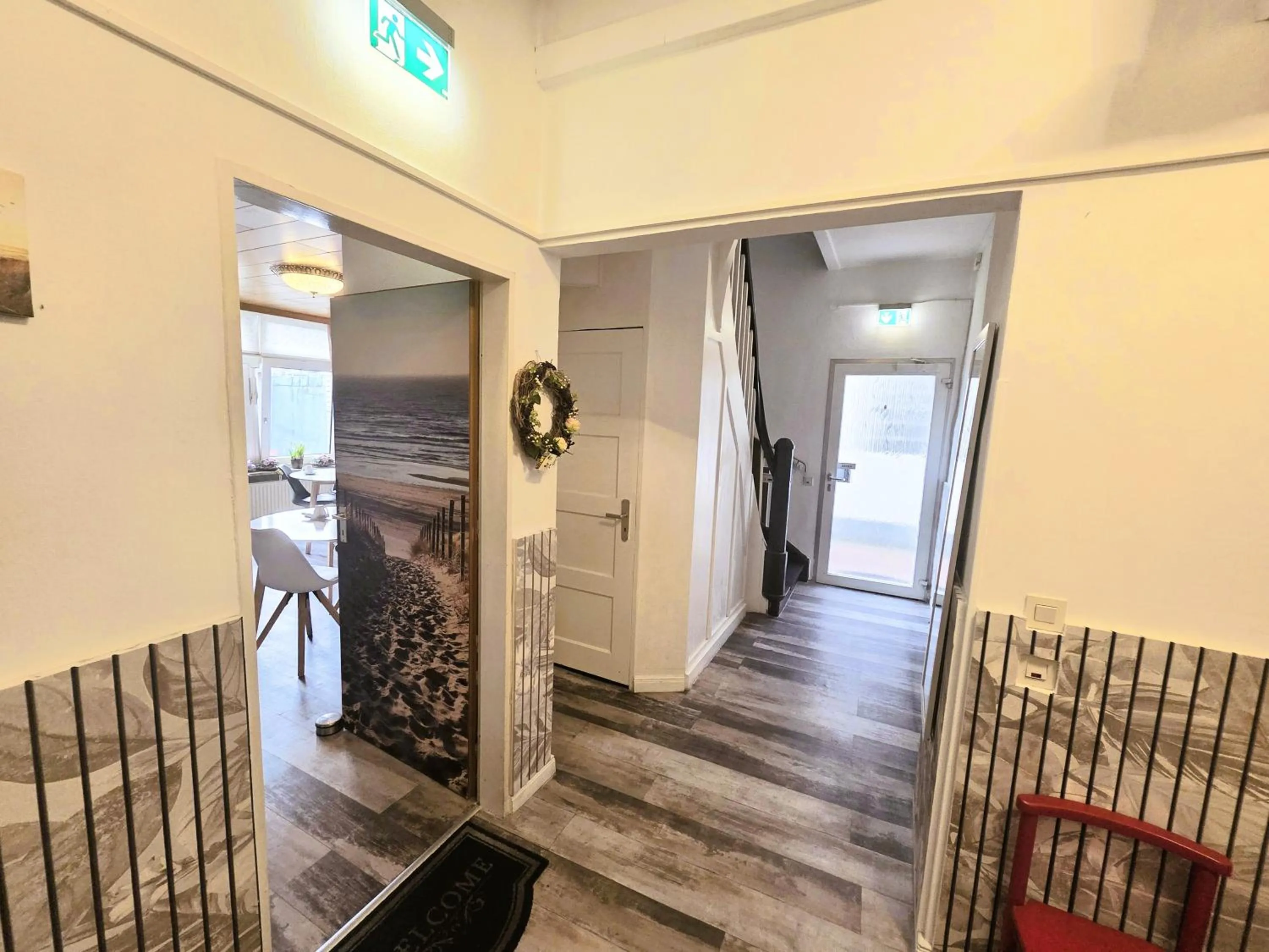 Property building in City Center Hotel Garni Cuxhaven