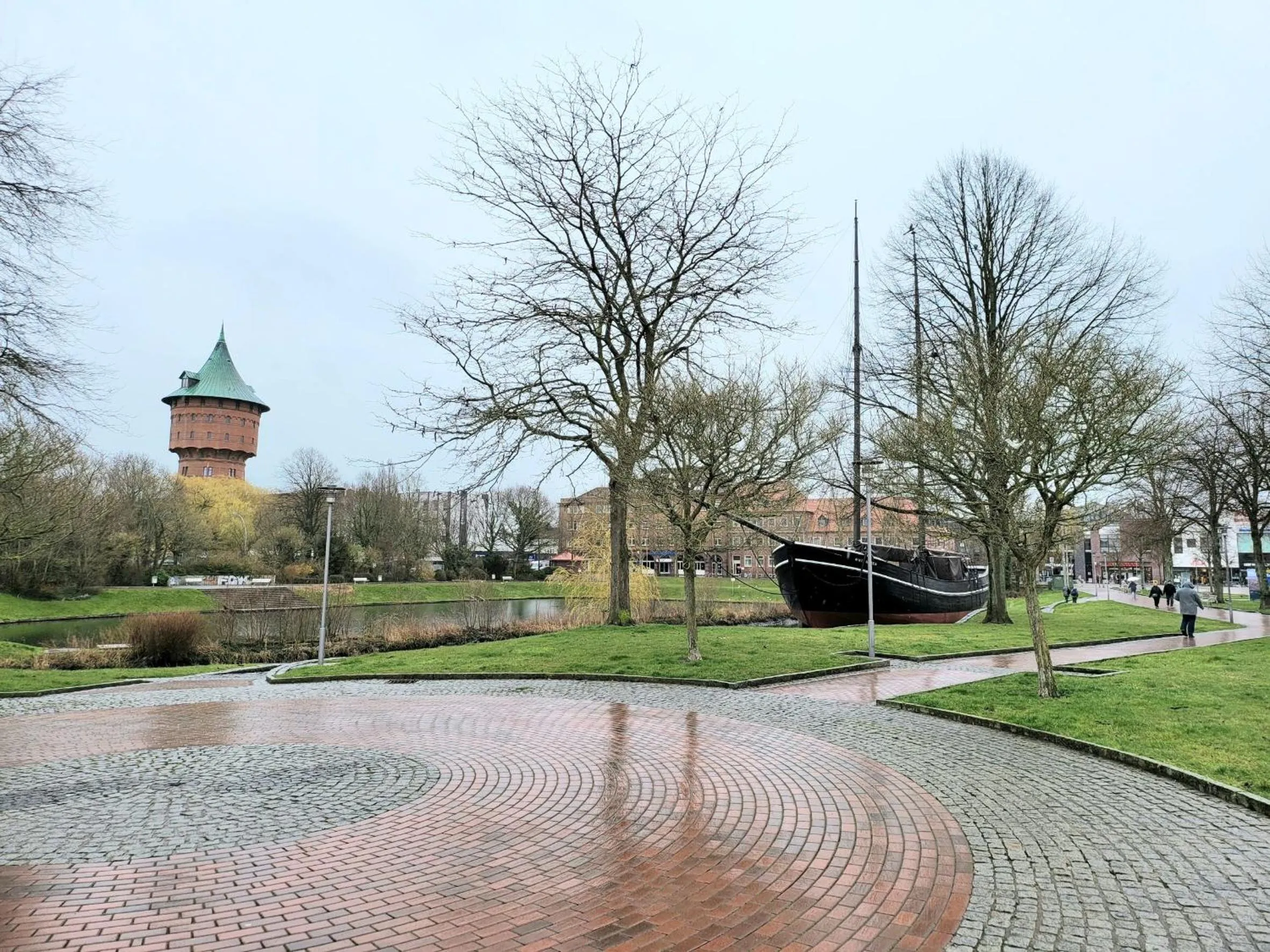 Location in City Center Hotel Garni Cuxhaven