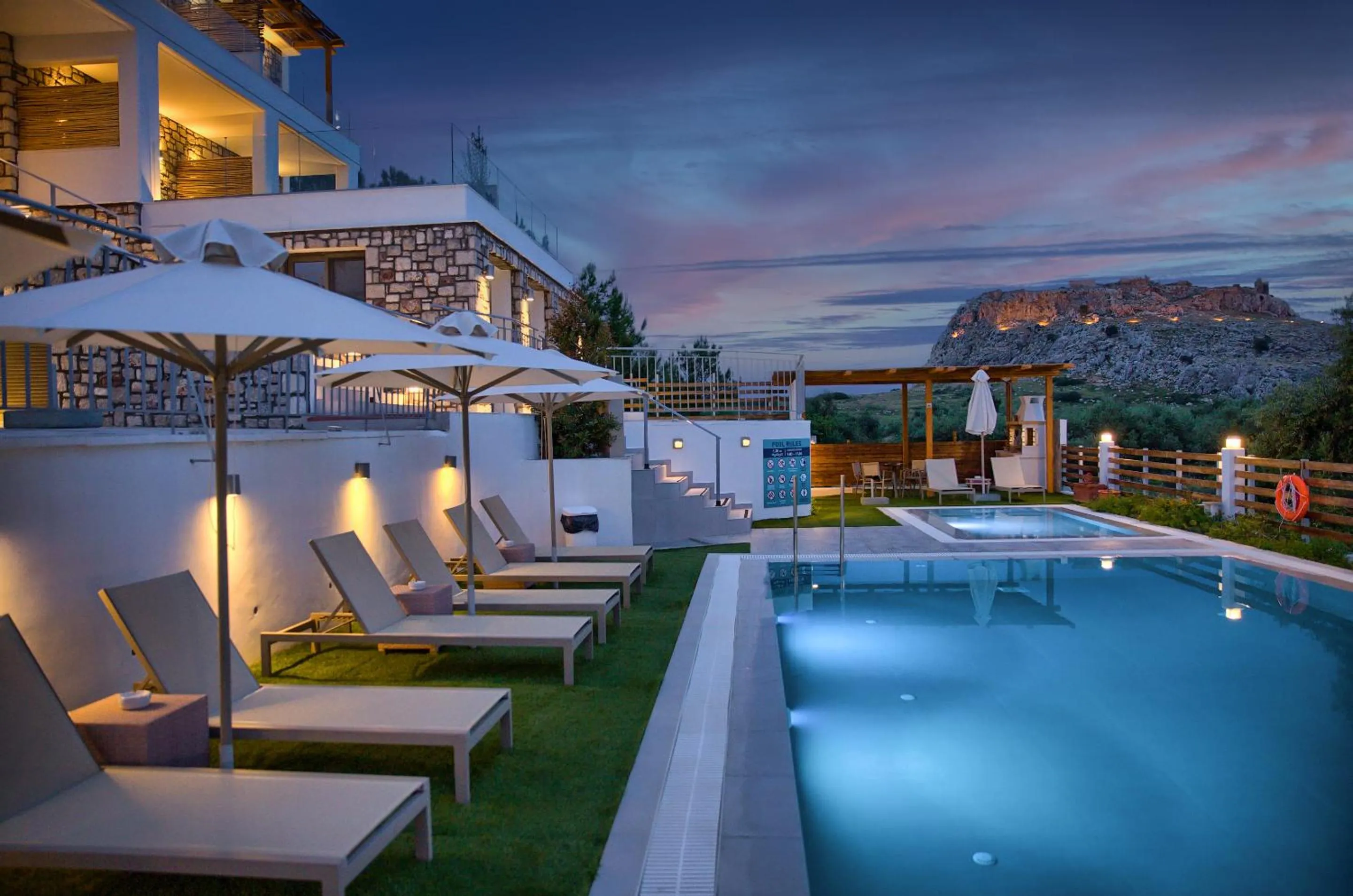 Property building in KOUROS STONE SUITES