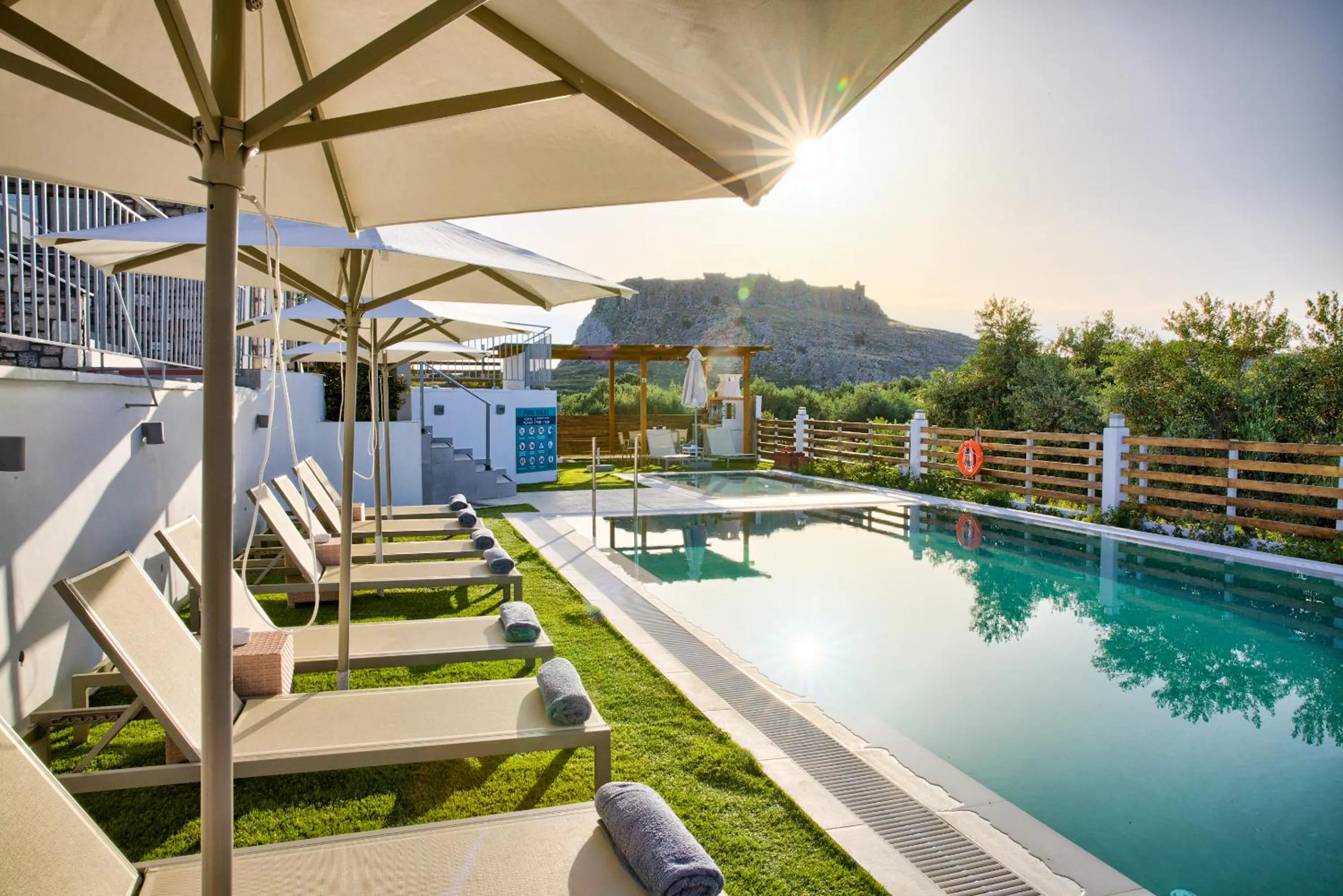 Property building in KOUROS STONE SUITES