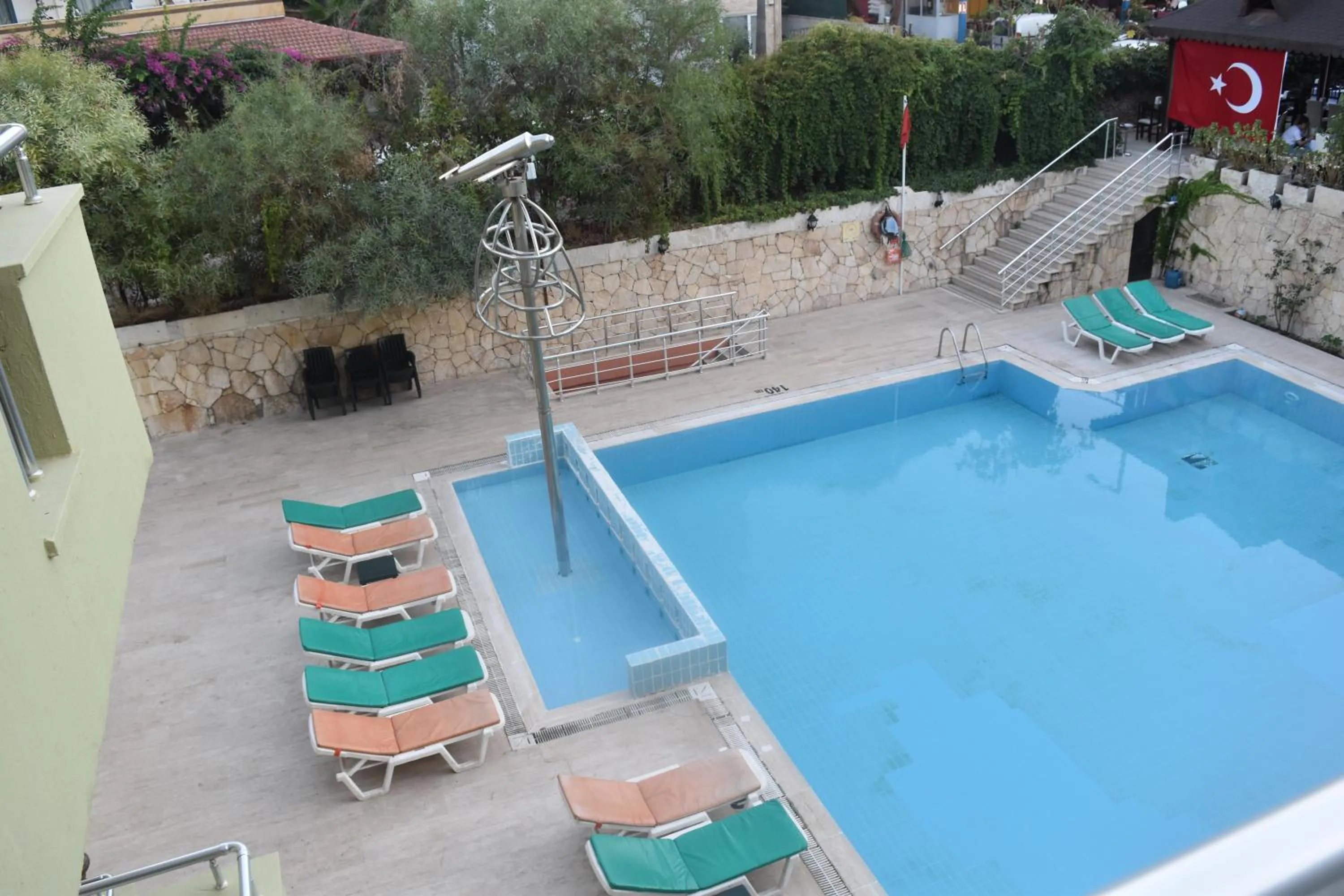 Pool view in Ares City Hotel