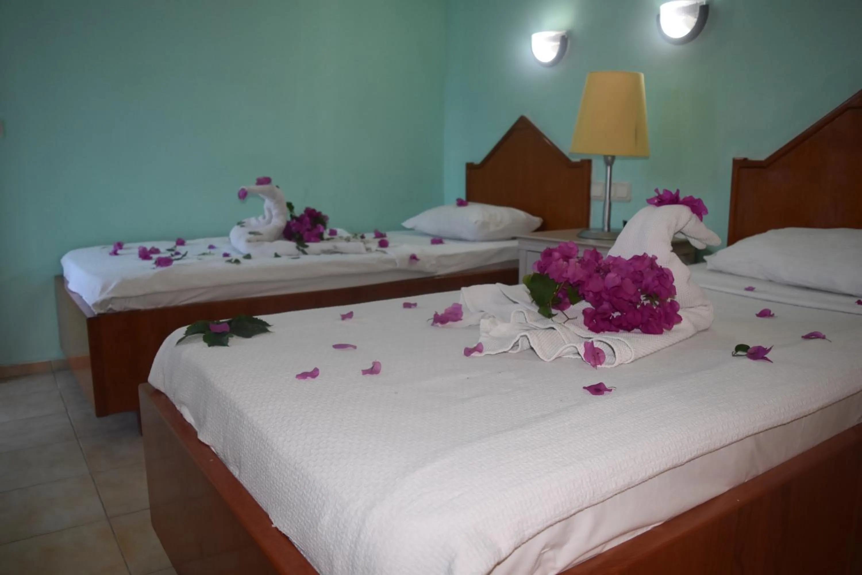 Bed in Ares City Hotel