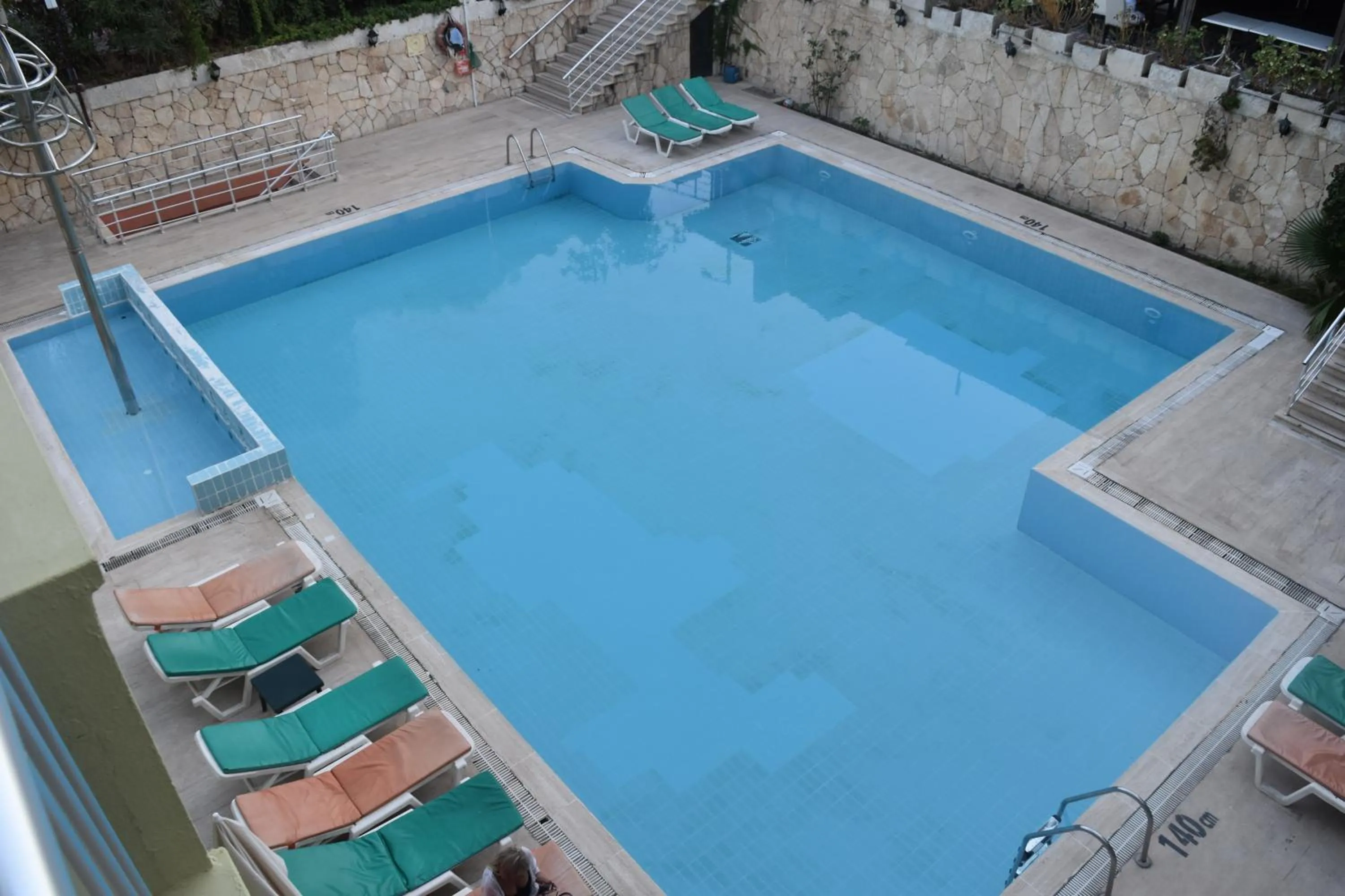 Pool view in Ares City Hotel