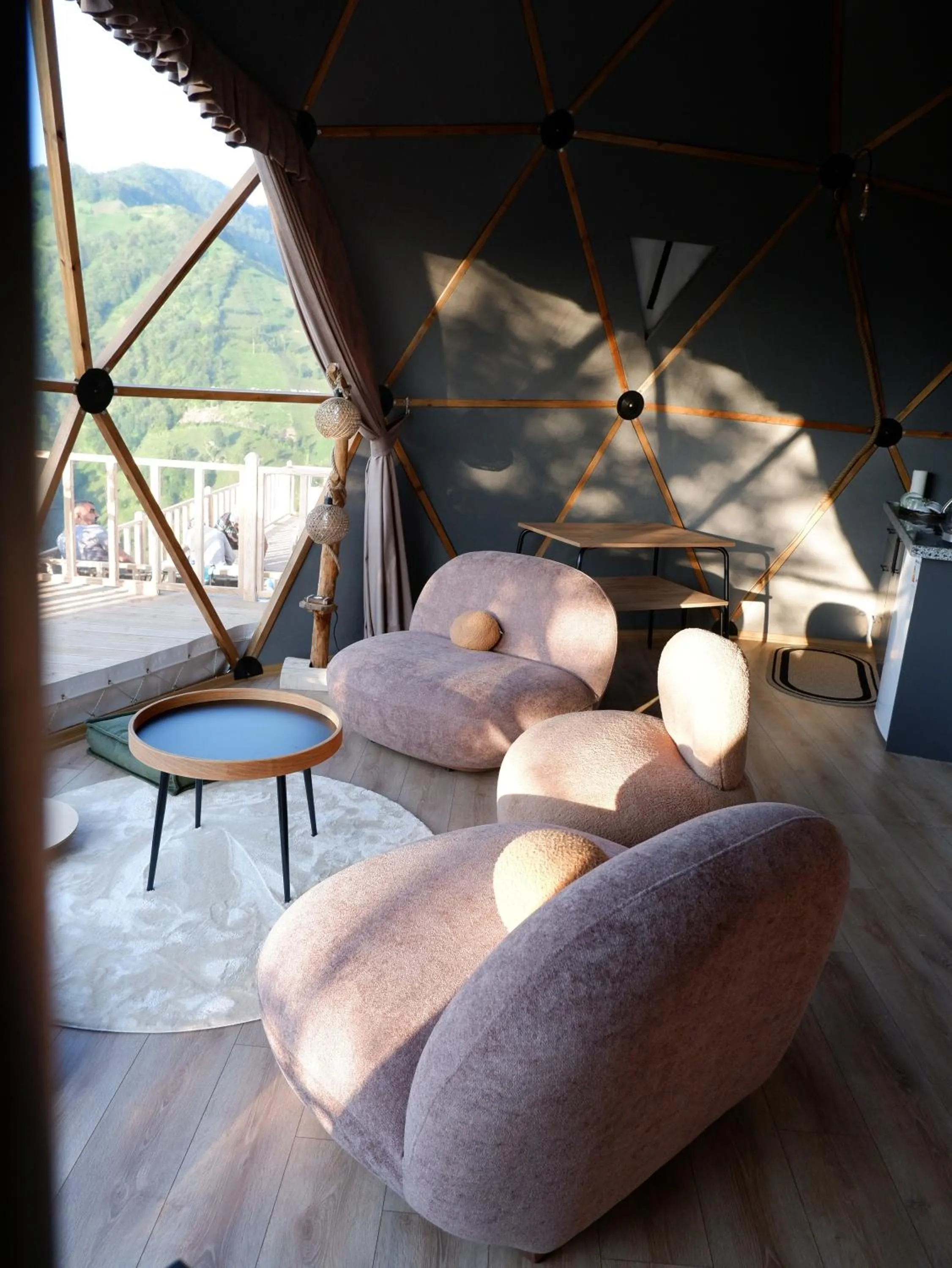 Living room in Bogina Dome & Suite - Çamlıhemşin