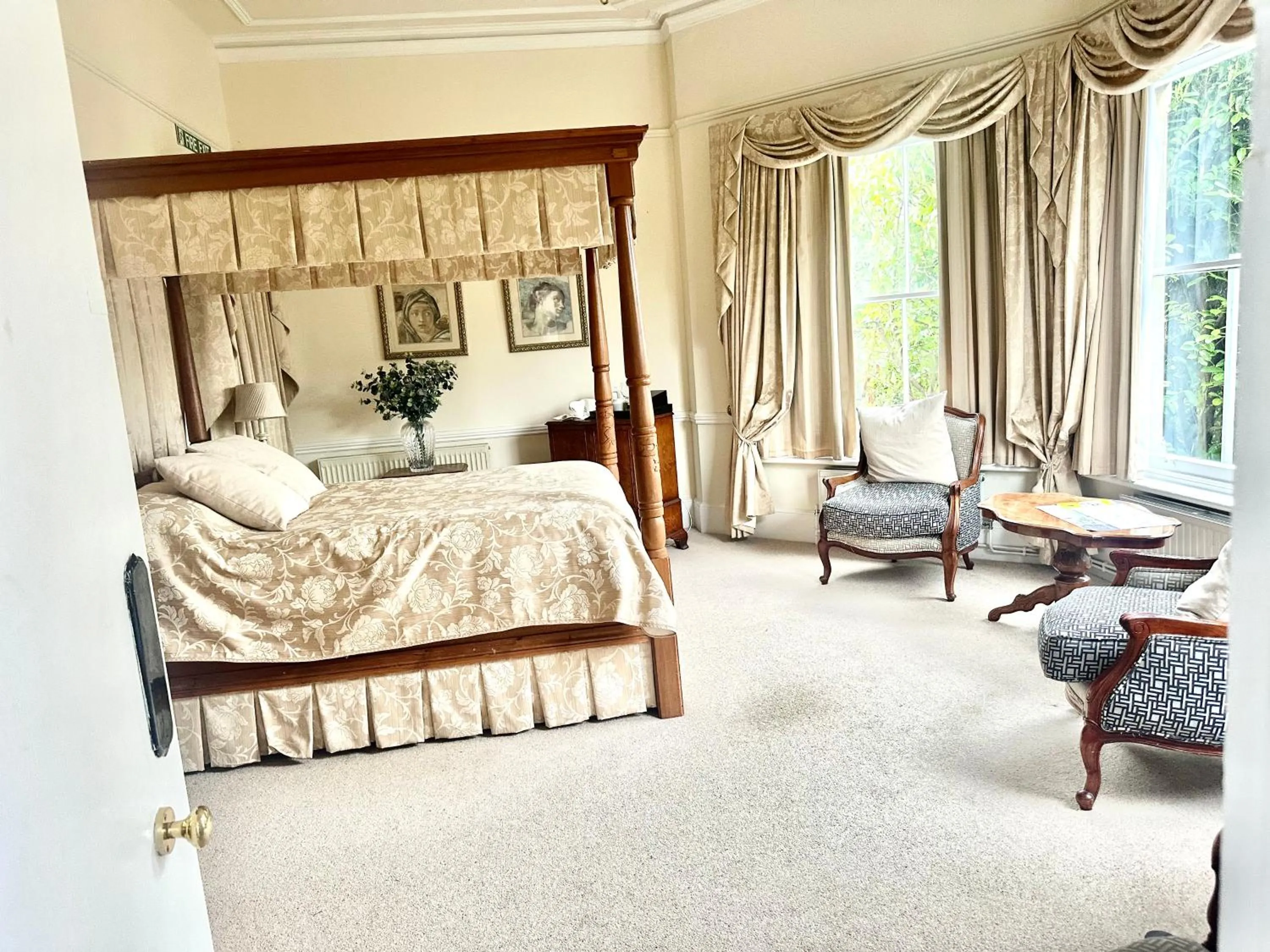 Bed in Munstone House