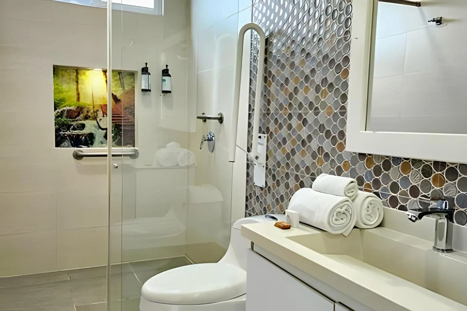 Toilet in Hotel Lotto Boutique